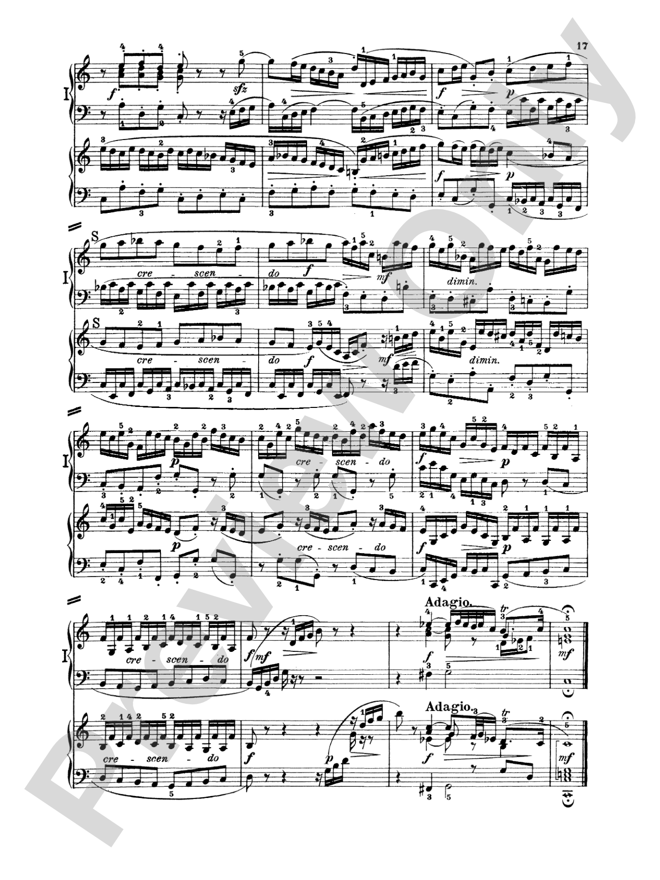 Bach: Concerto for Two Pianos in C Major: Piano Duo (2 Pianos, 4 Hands) Book (2 copies required)