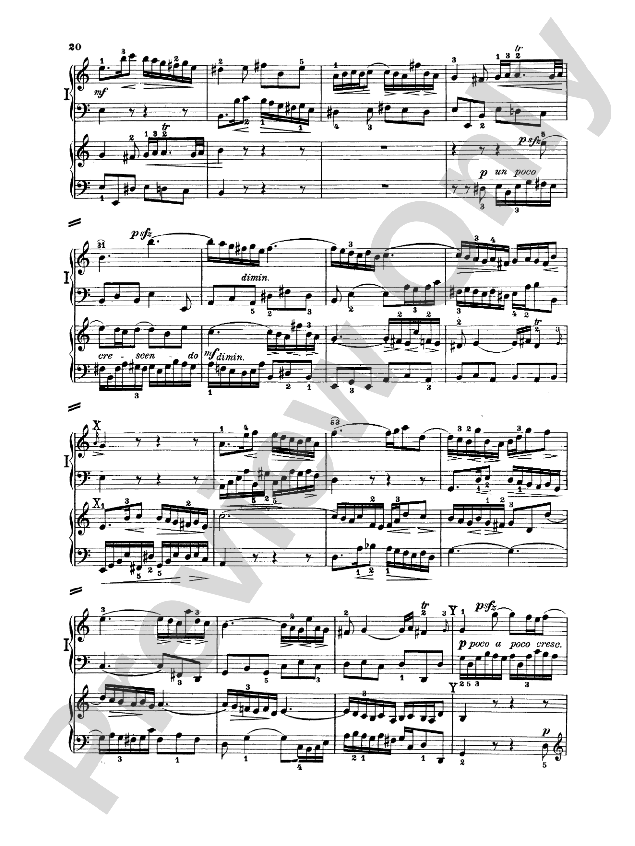 Bach: Concerto for Two Pianos in C Major: Piano Duo (2 Pianos, 4 Hands) Book (2 copies required)