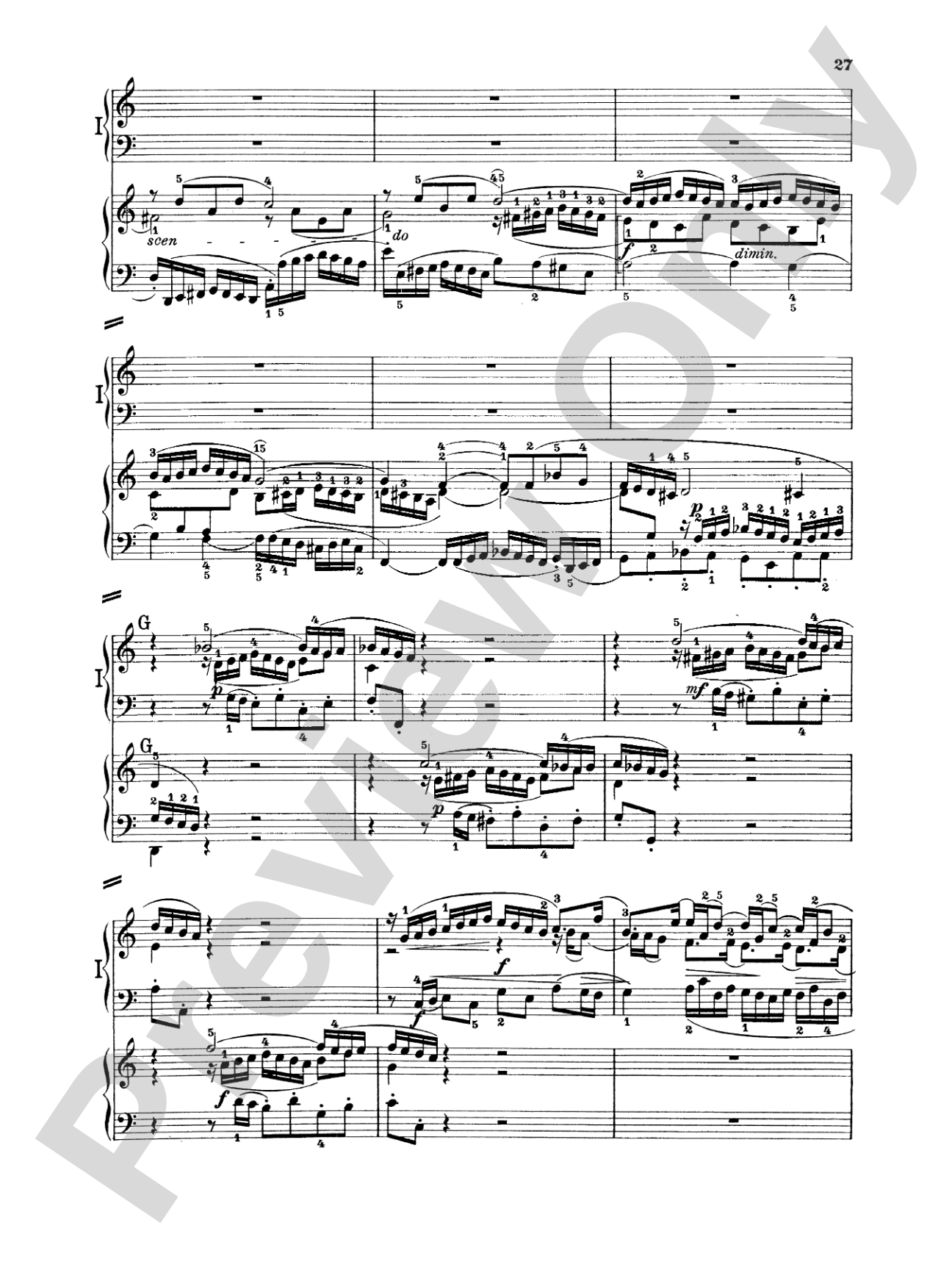 Bach: Concerto for Two Pianos in C Major: Piano Duo (2 Pianos, 4 Hands) Book (2 copies required)