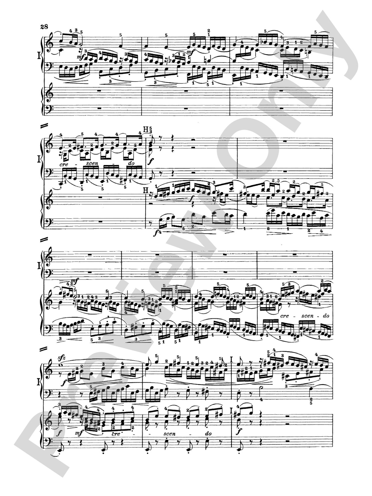 Bach: Concerto for Two Pianos in C Major: Piano Duo (2 Pianos, 4 Hands) Book (2 copies required)