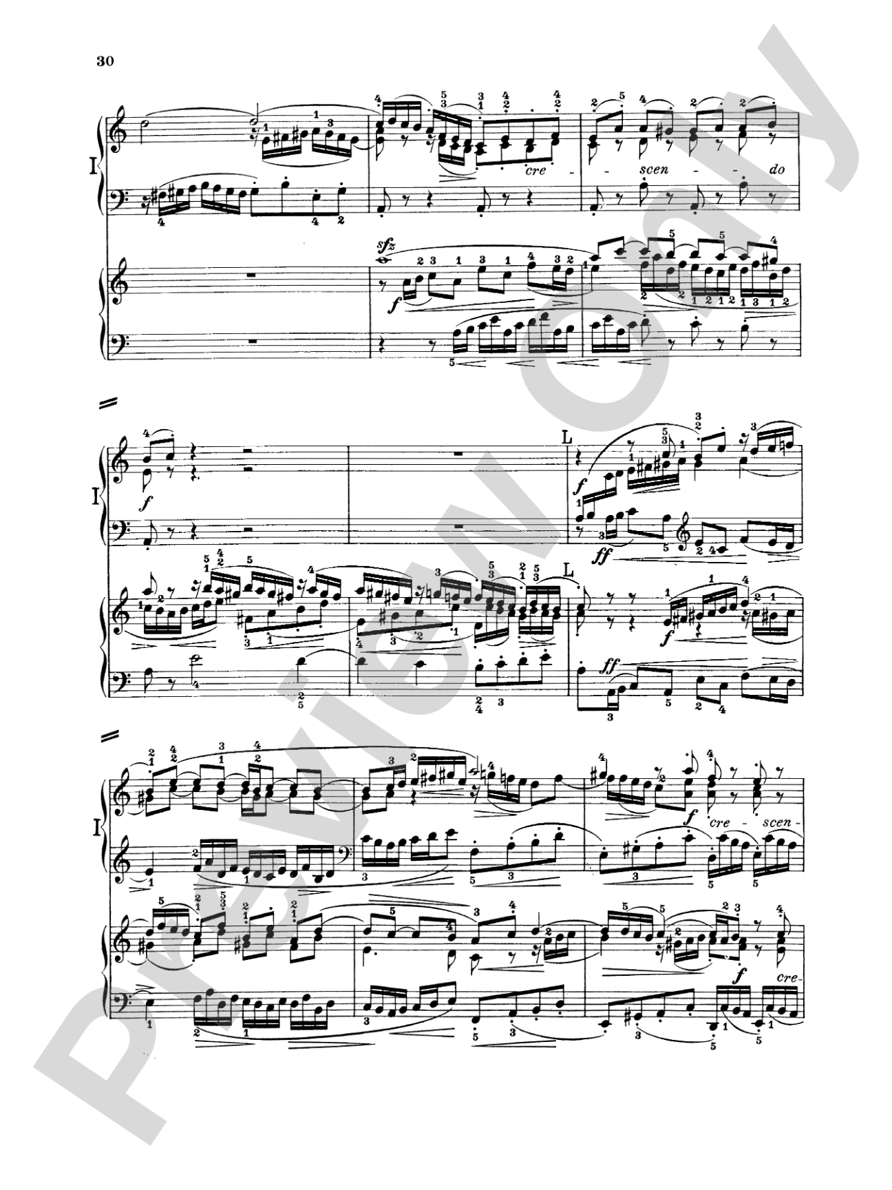 Bach: Concerto for Two Pianos in C Major: Piano Duo (2 Pianos, 4 Hands) Book (2 copies required)