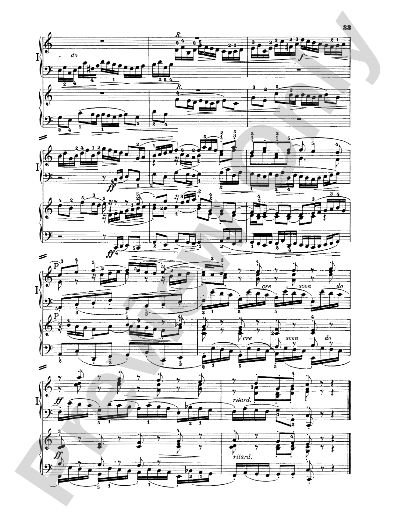 Bach: Concerto for Two Pianos in C Major: Piano Duo (2 Pianos, 4 Hands) Book (2 copies required)