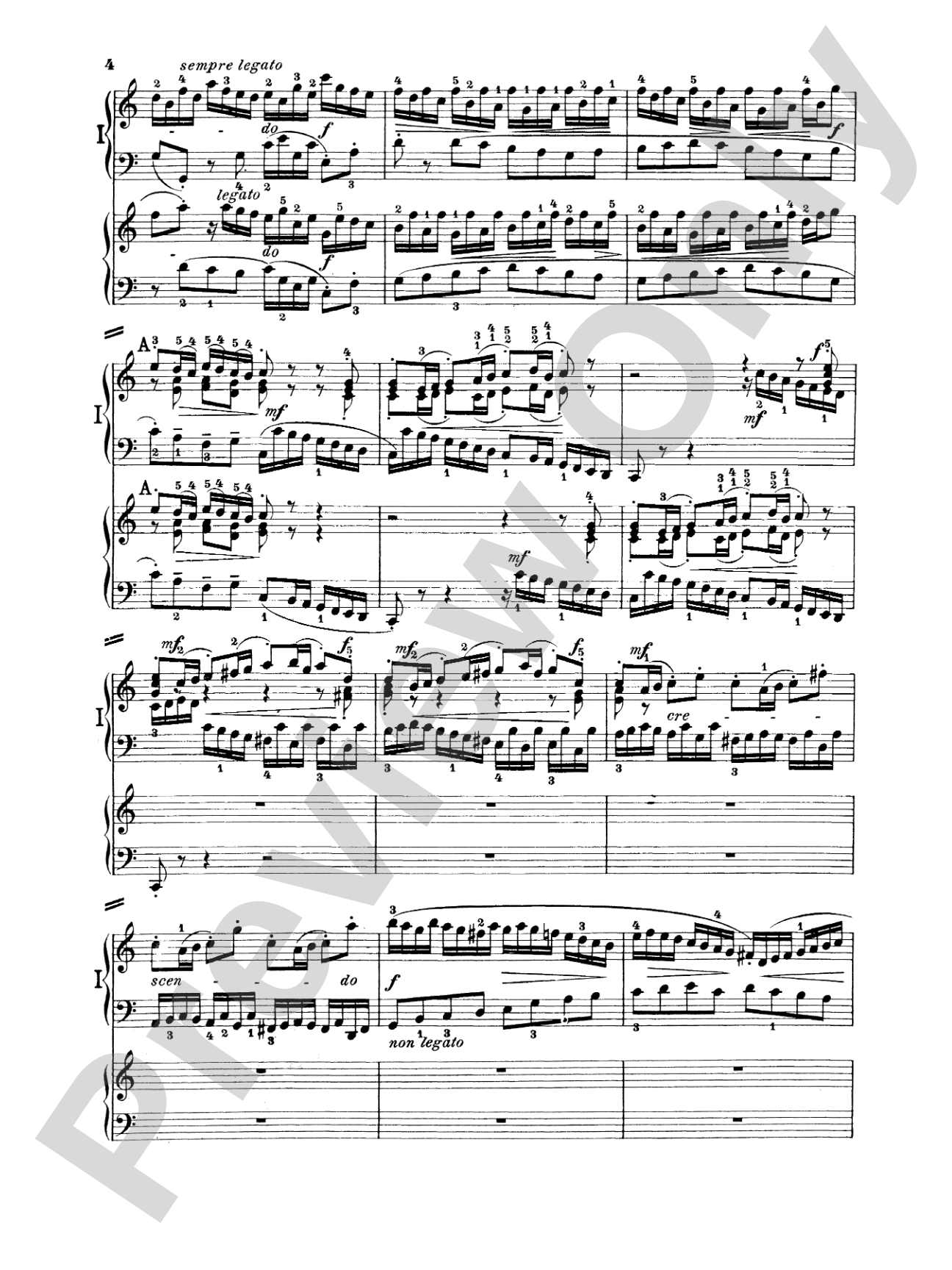 Bach: Concerto for Two Pianos in C Major: Piano Duo (2 Pianos, 4 Hands) Book (2 copies required)