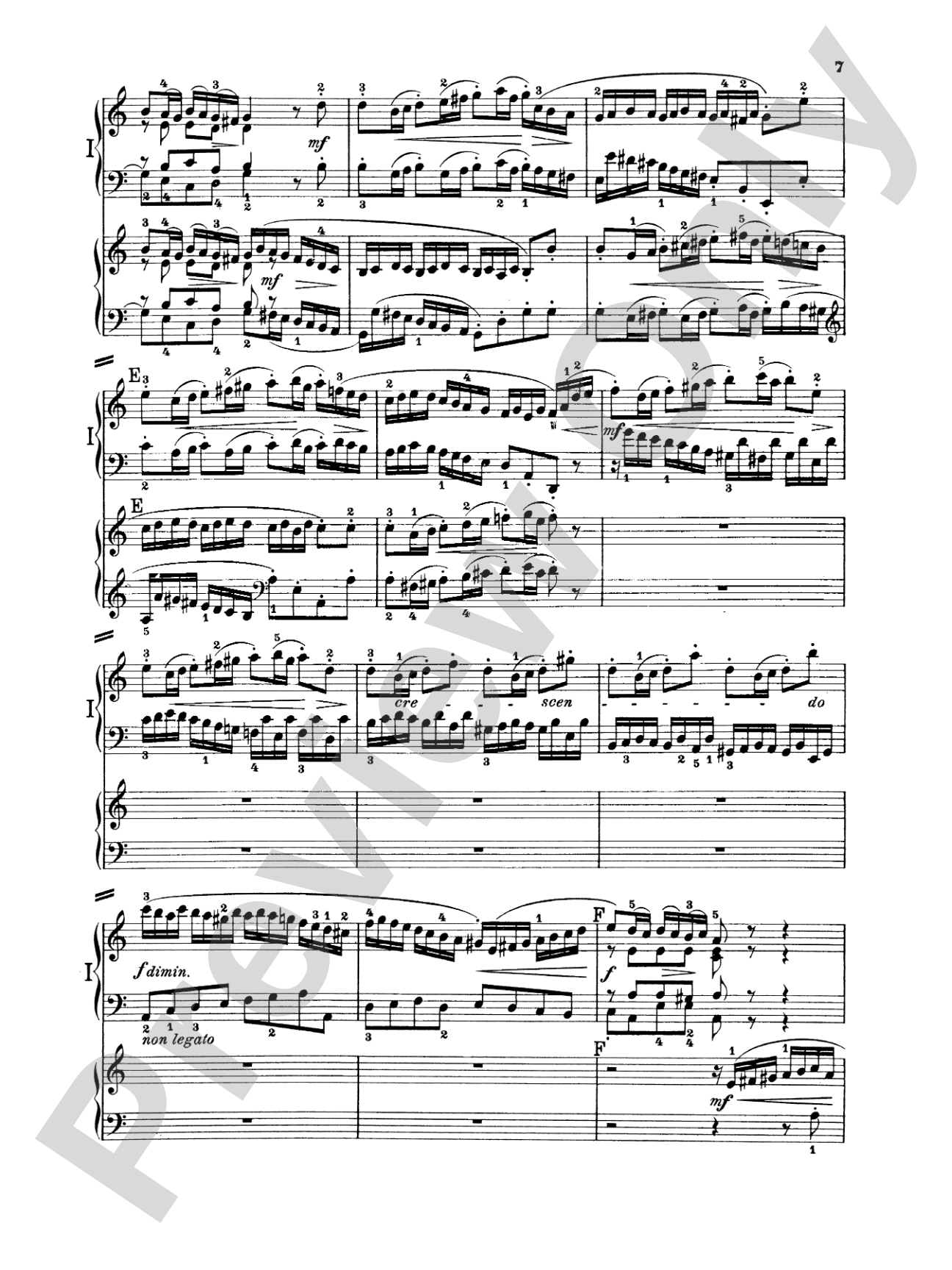 Bach: Concerto for Two Pianos in C Major: Piano Duo (2 Pianos, 4 Hands) Book (2 copies required)