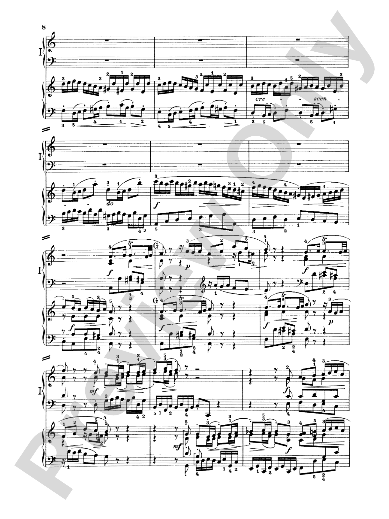 Bach: Concerto for Two Pianos in C Major: Piano Duo (2 Pianos, 4 Hands) Book (2 copies required)