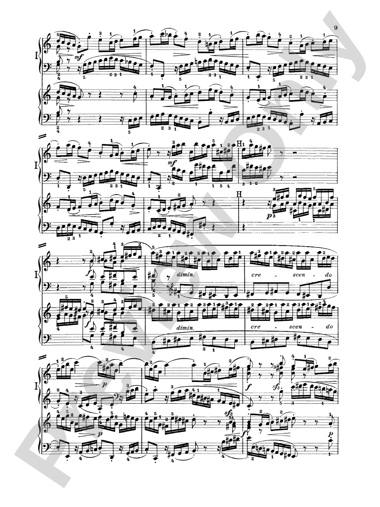 Bach: Concerto for Two Pianos in C Major: Piano Duo (2 Pianos, 4 Hands) Book (2 copies required)