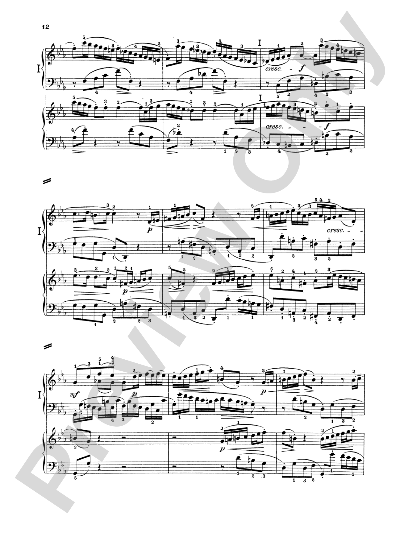 Bach: Concerto for Two Pianos in C Minor: Piano Duo (2 Pianos, 4 Hands) Book (2 copies required)