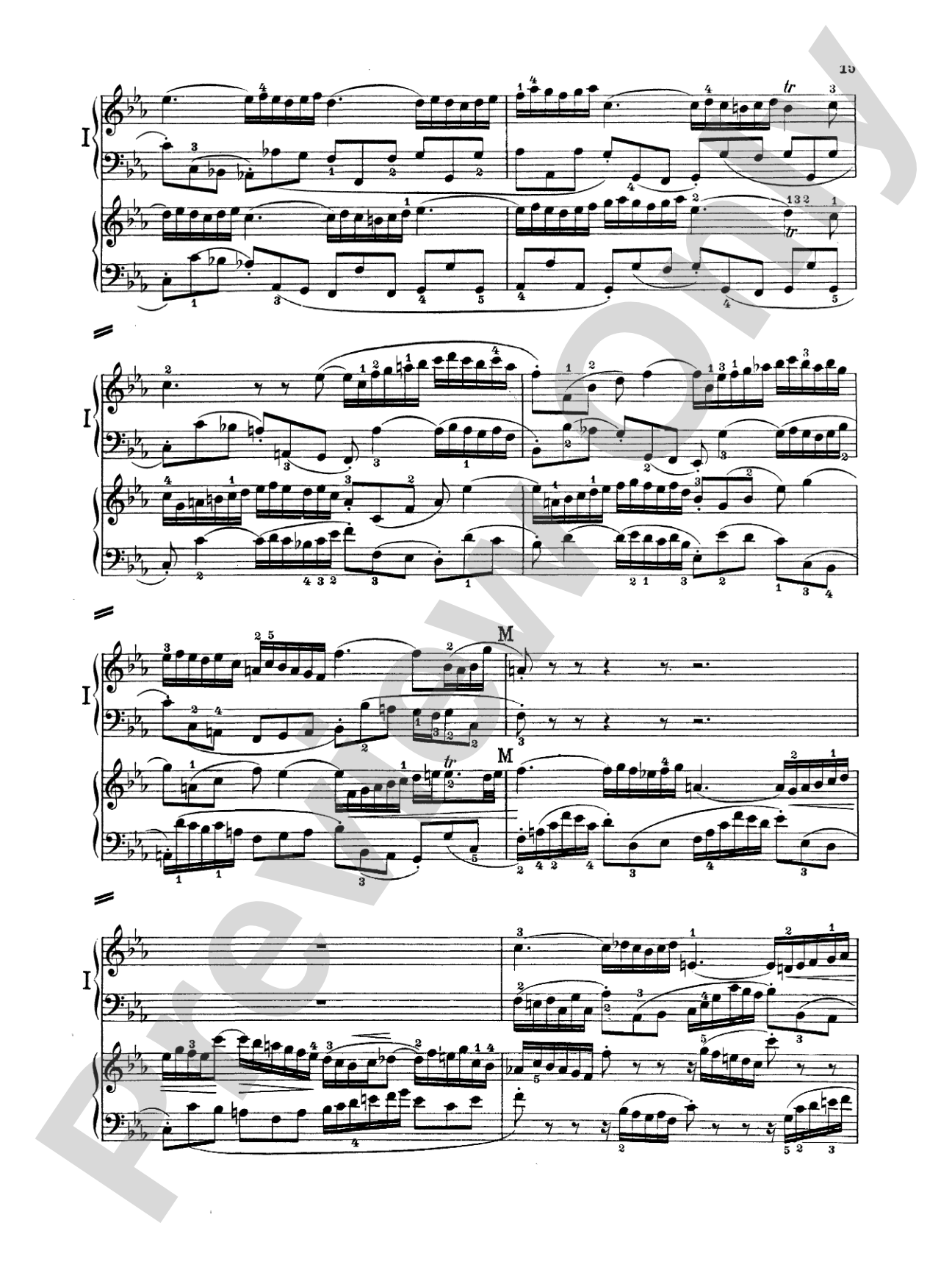 Bach: Concerto for Two Pianos in C Minor: Piano Duo (2 Pianos, 4 Hands) Book (2 copies required)