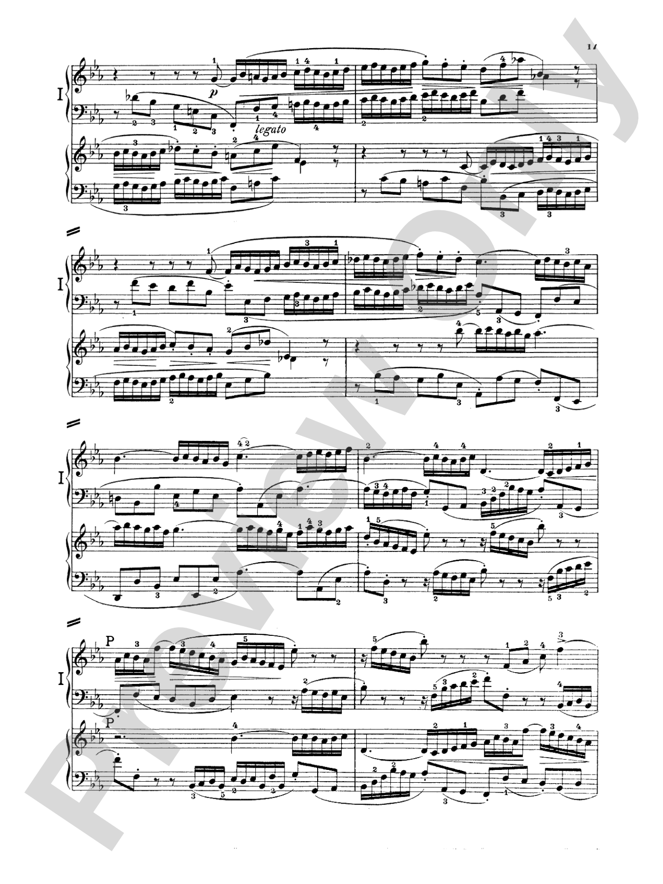 Bach: Concerto for Two Pianos in C Minor: Piano Duo (2 Pianos, 4 Hands) Book (2 copies required)