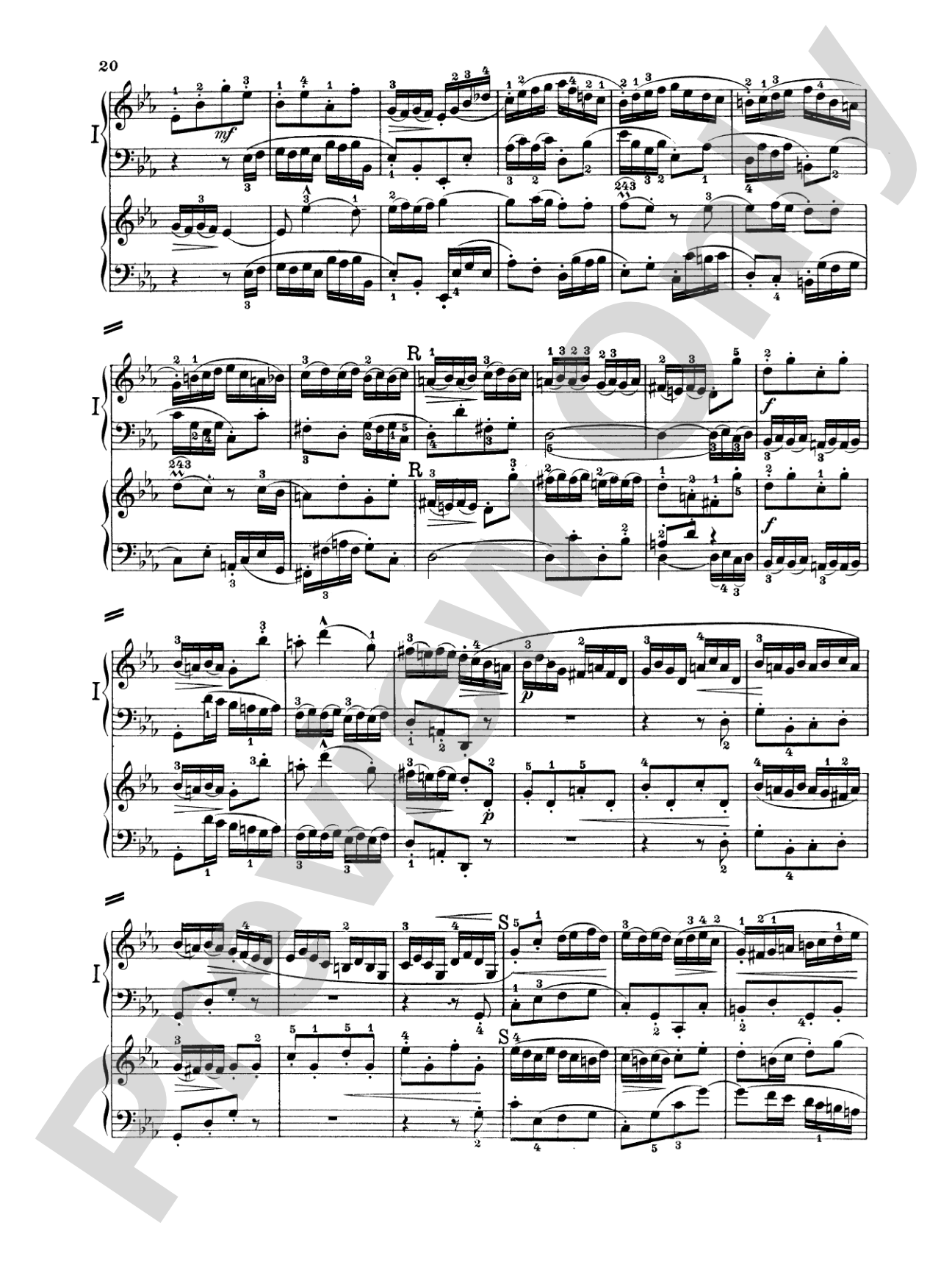 Bach: Concerto for Two Pianos in C Minor: Piano Duo (2 Pianos, 4 Hands) Book (2 copies required)