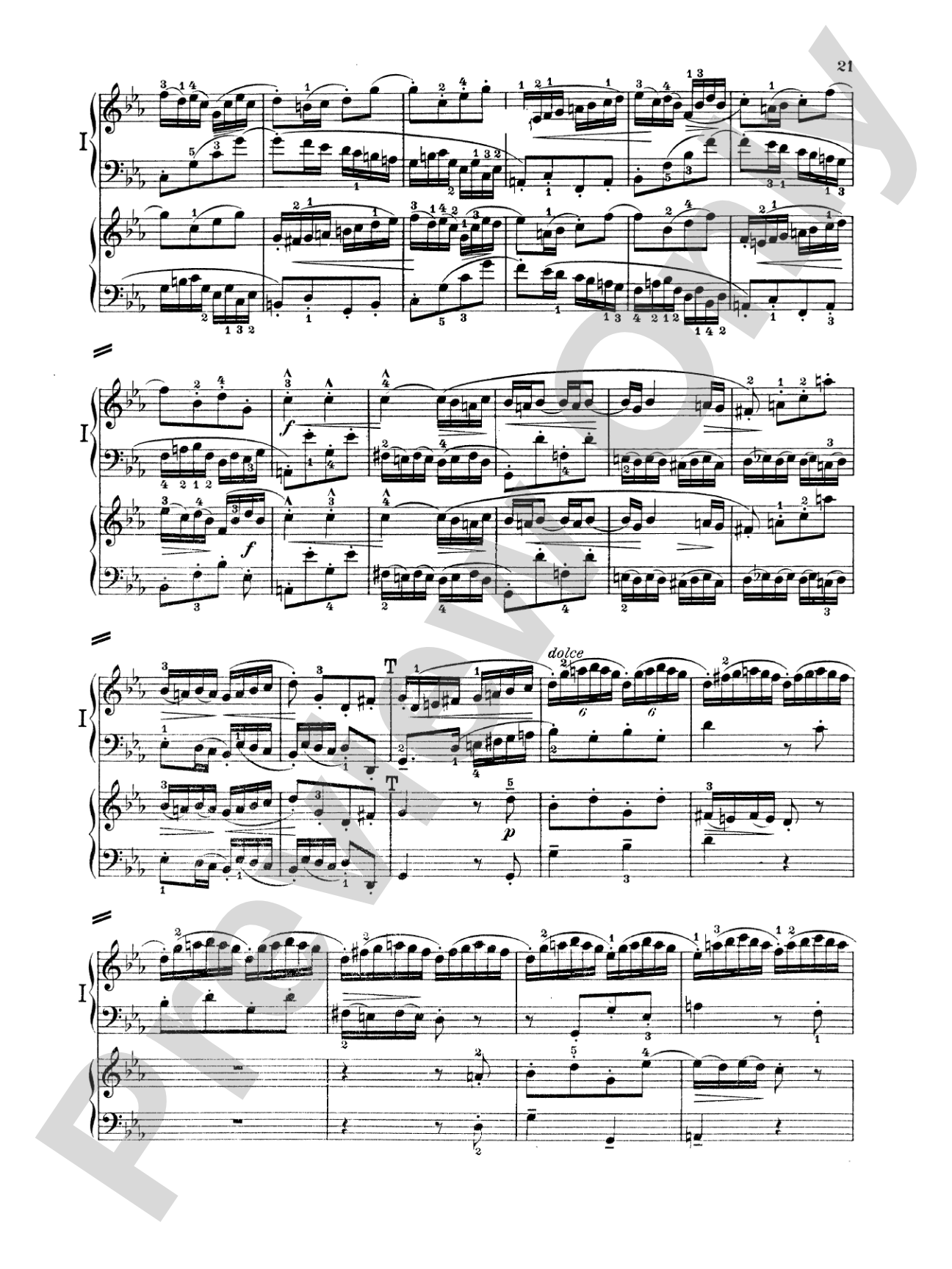 Bach: Concerto for Two Pianos in C Minor: Piano Duo (2 Pianos, 4 Hands) Book (2 copies required)