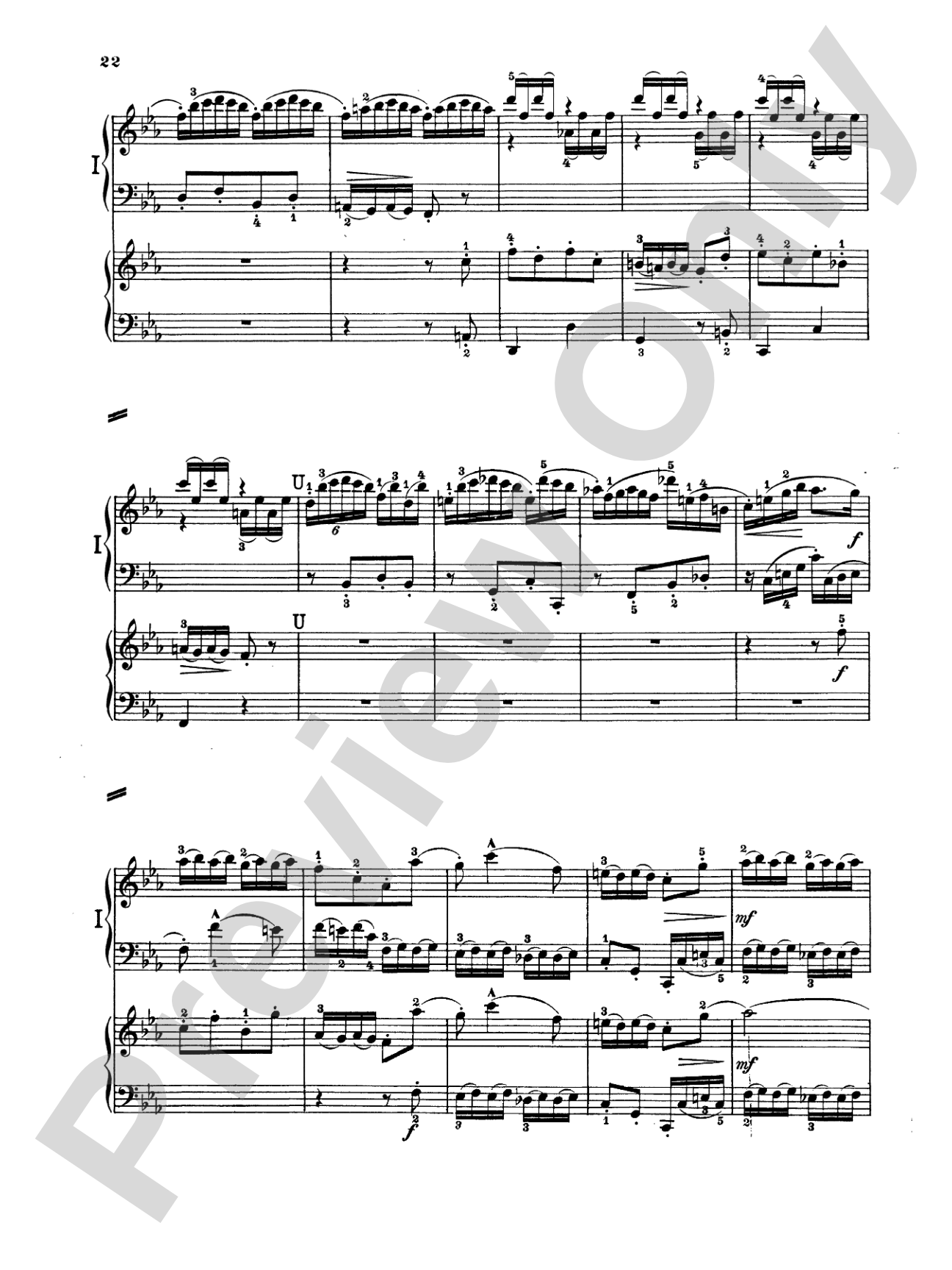 Bach: Concerto for Two Pianos in C Minor: Piano Duo (2 Pianos, 4 Hands) Book (2 copies required)