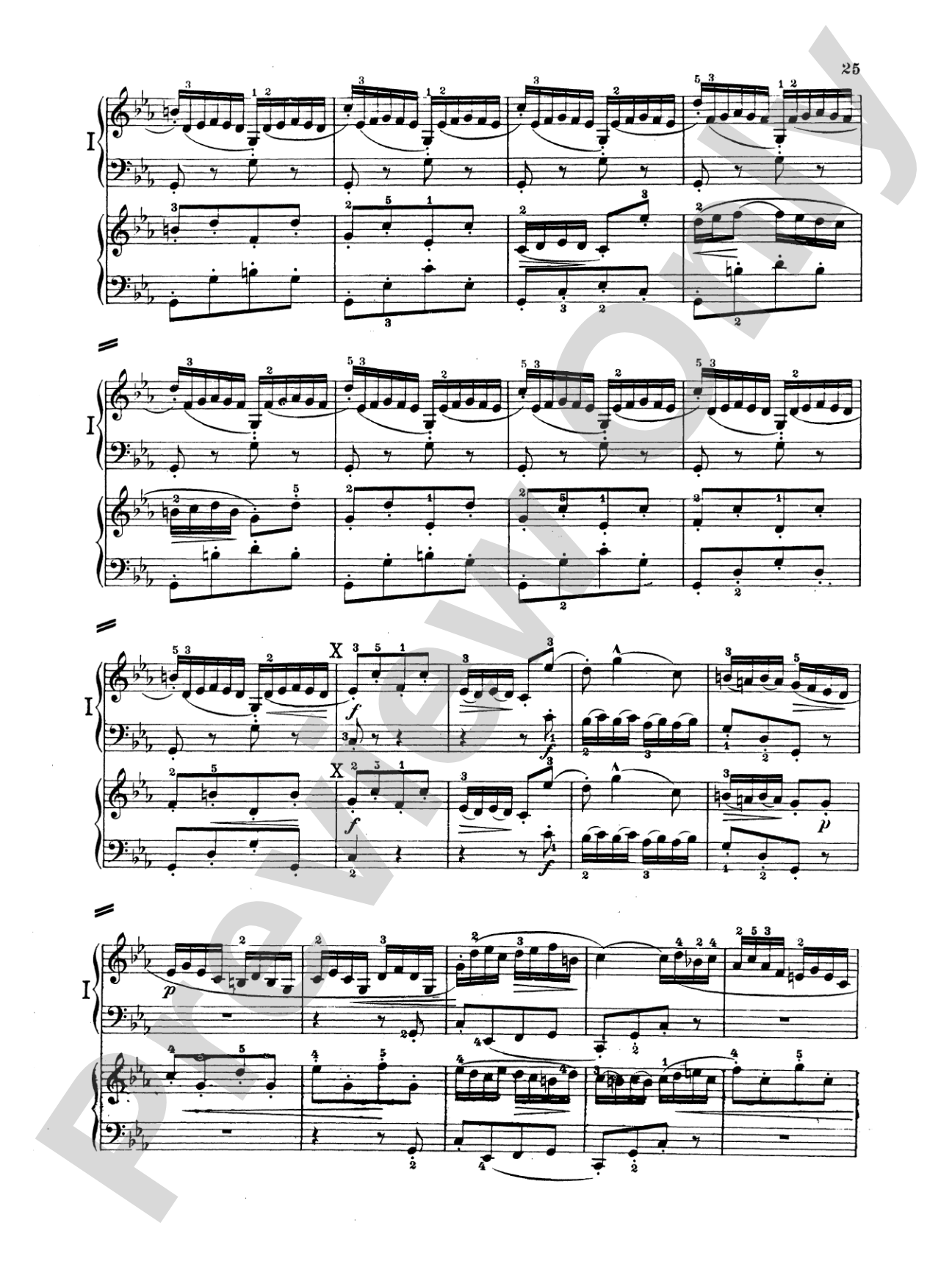 Bach: Concerto for Two Pianos in C Minor: Piano Duo (2 Pianos, 4 Hands) Book (2 copies required)