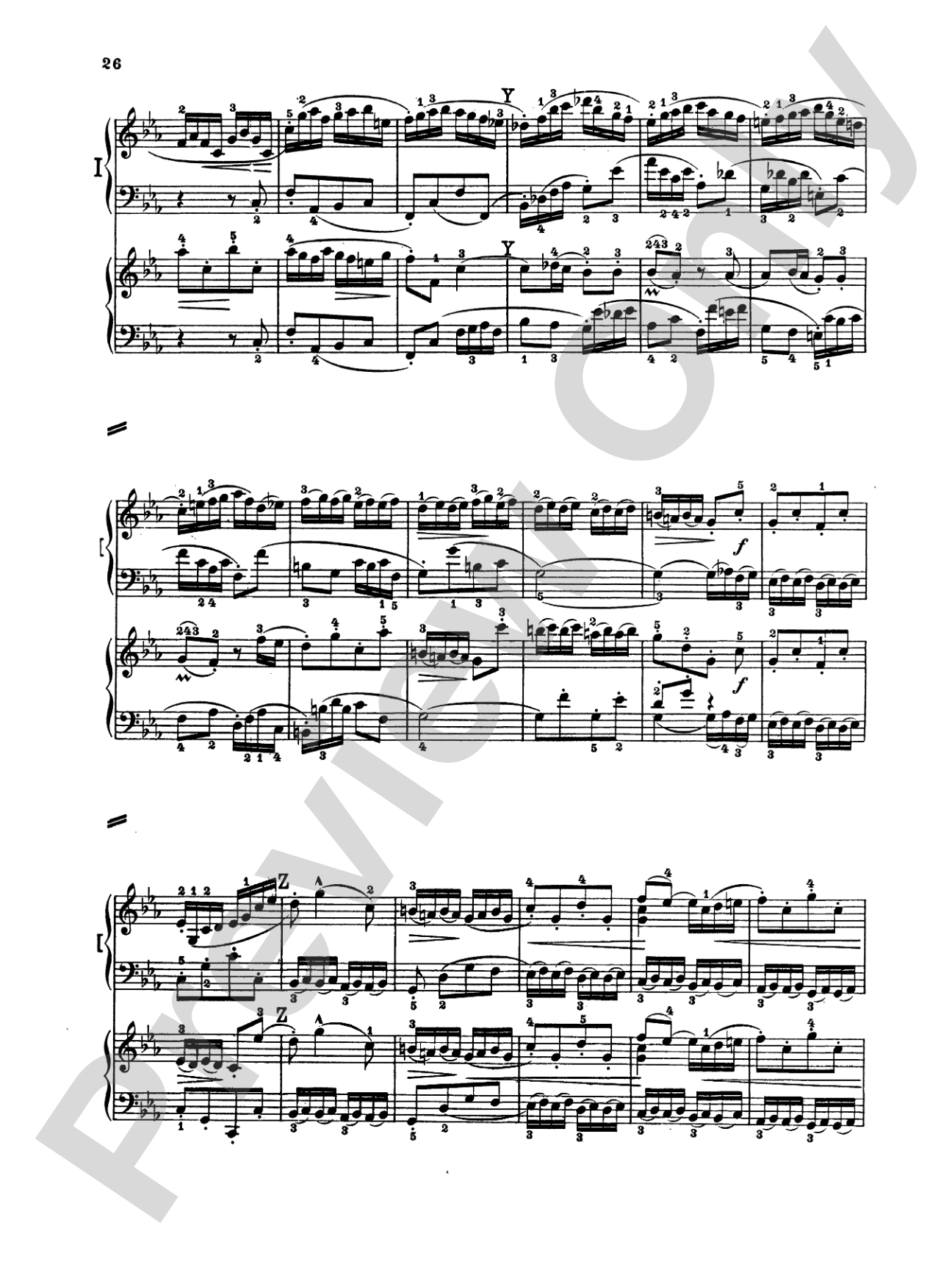 Bach: Concerto for Two Pianos in C Minor: Piano Duo (2 Pianos, 4 Hands) Book (2 copies required)