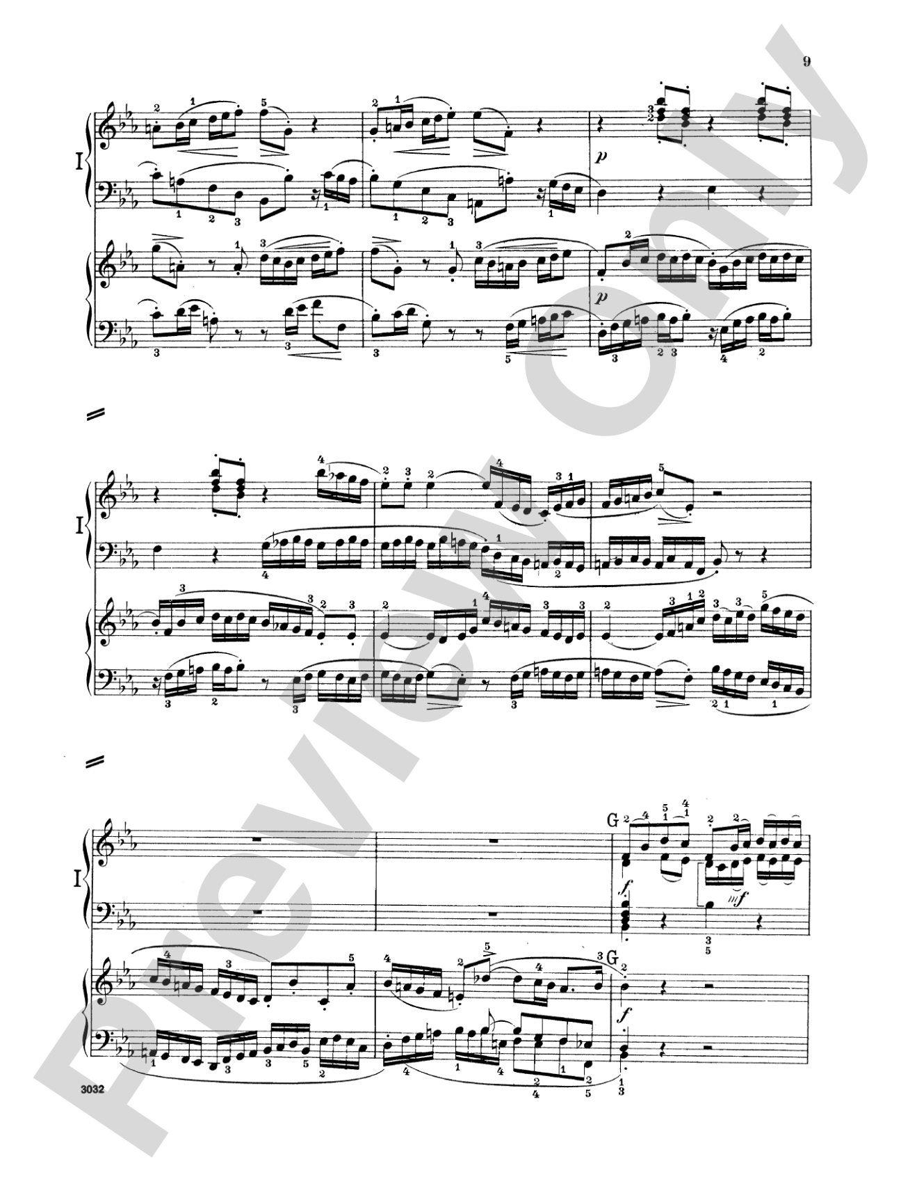 Bach: Concerto for Two Pianos in C Minor: Piano Duo (2 Pianos, 4 Hands) Book (2 copies required)