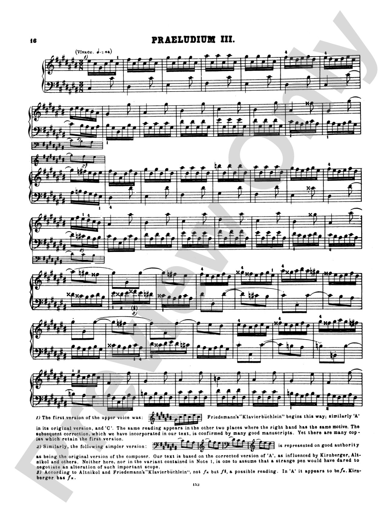 Bach: The Well-Tempered Clavier (Volume I) (Ed. Hans Bischoff)