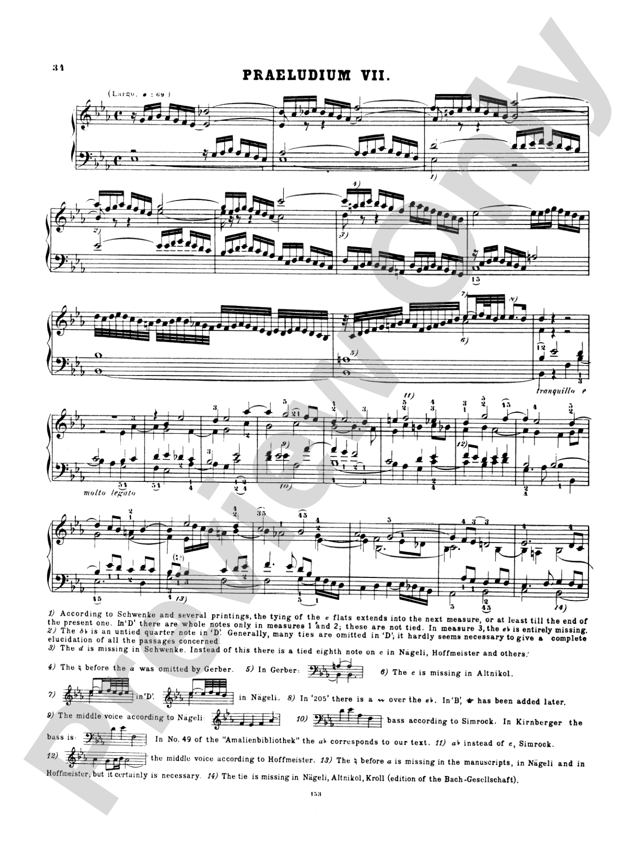 Bach: The Well-Tempered Clavier (Volume I) (Ed. Hans Bischoff)