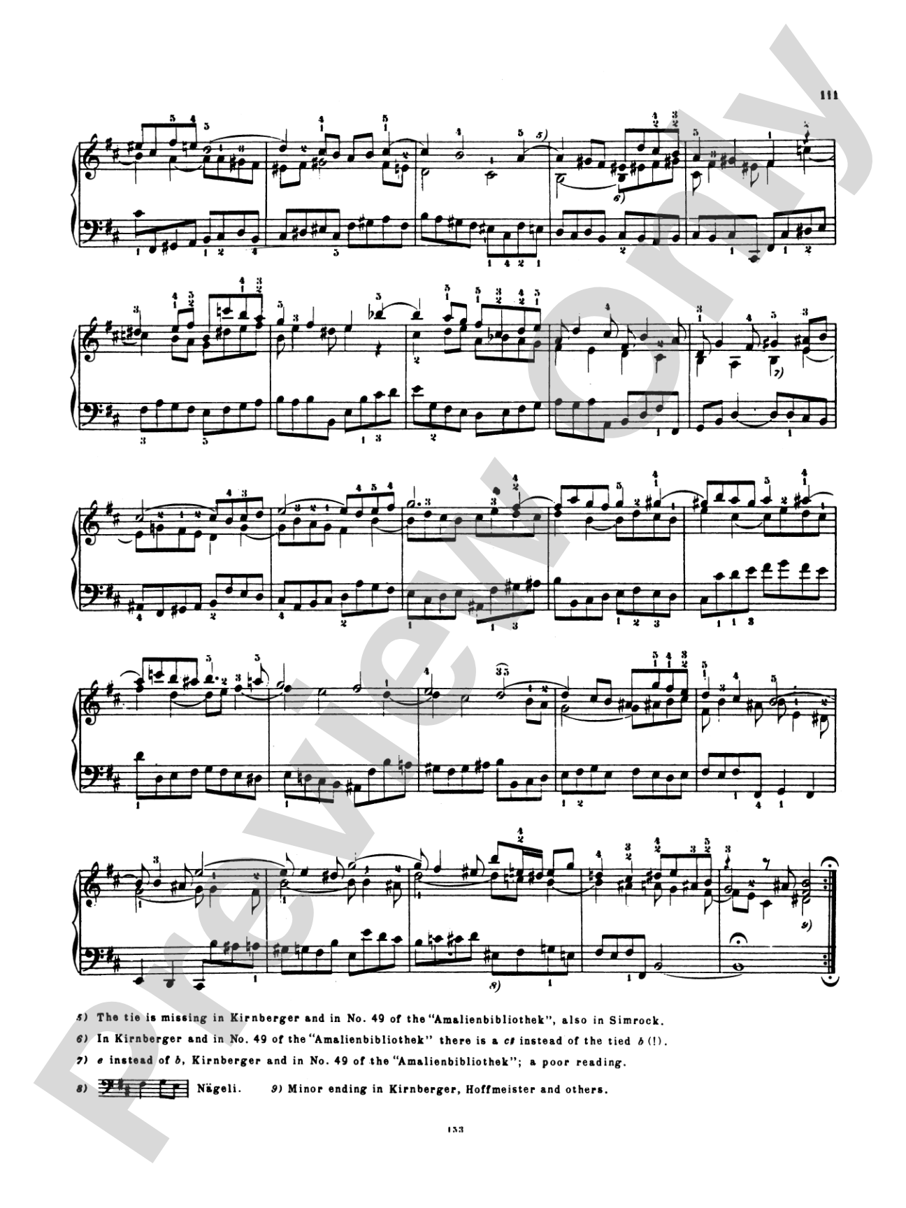 Bach: The Well-Tempered Clavier (Volume I) (Ed. Hans Bischoff)