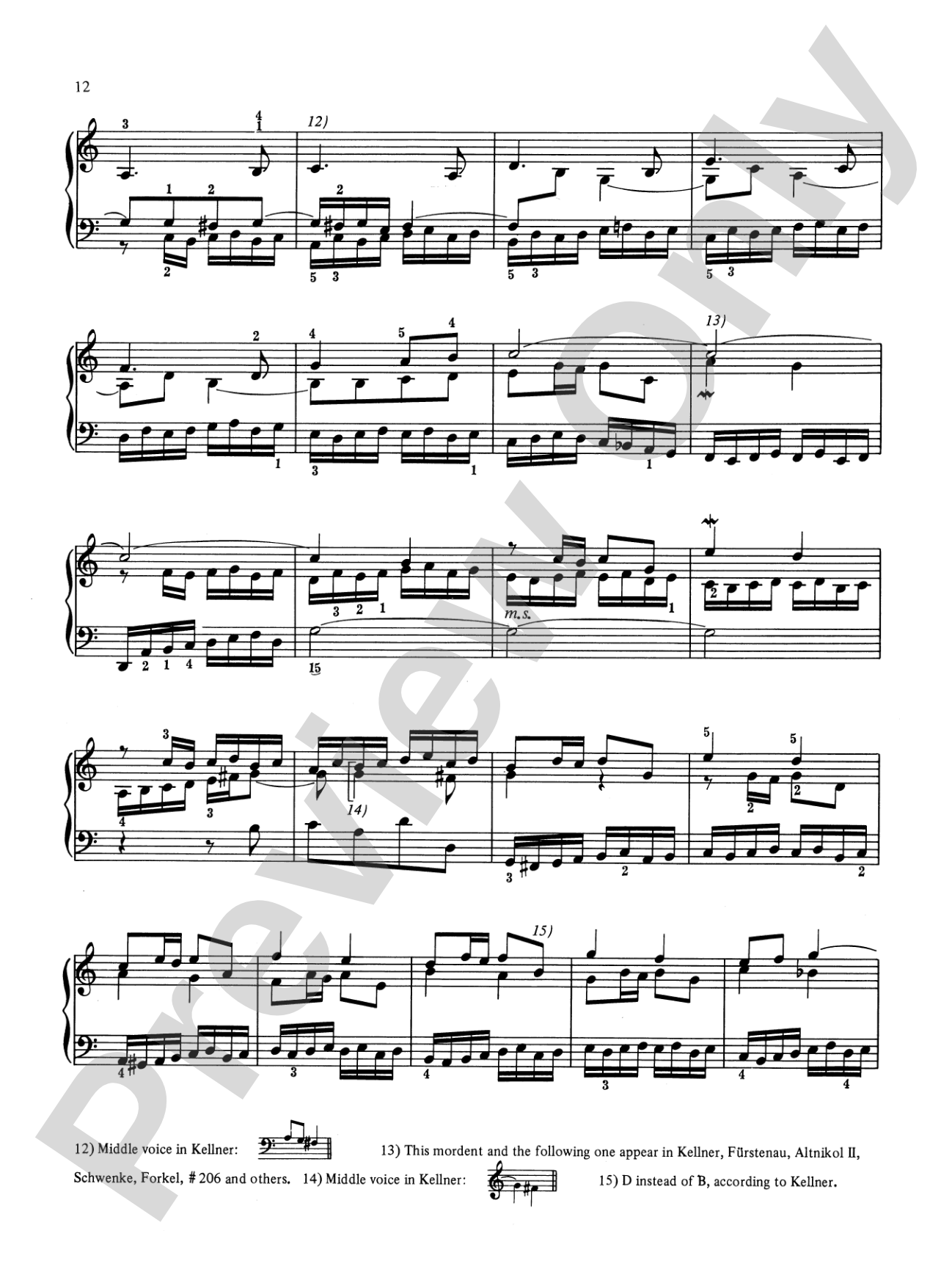 Bach: The Well-Tempered Clavier (Volume II) (Ed. Hans Bischoff): Piano Book