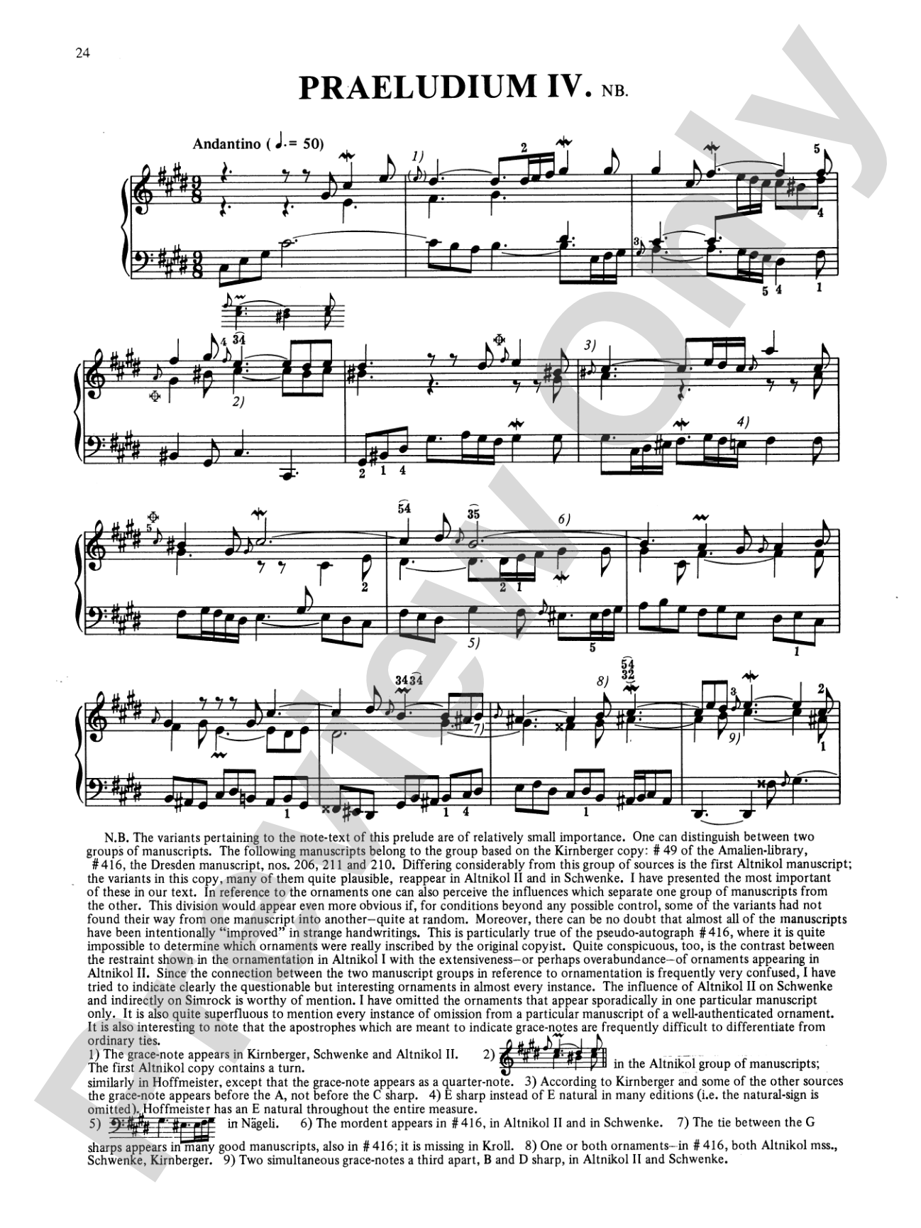 Bach: The Well-Tempered Clavier (Volume II) (Ed. Hans Bischoff)