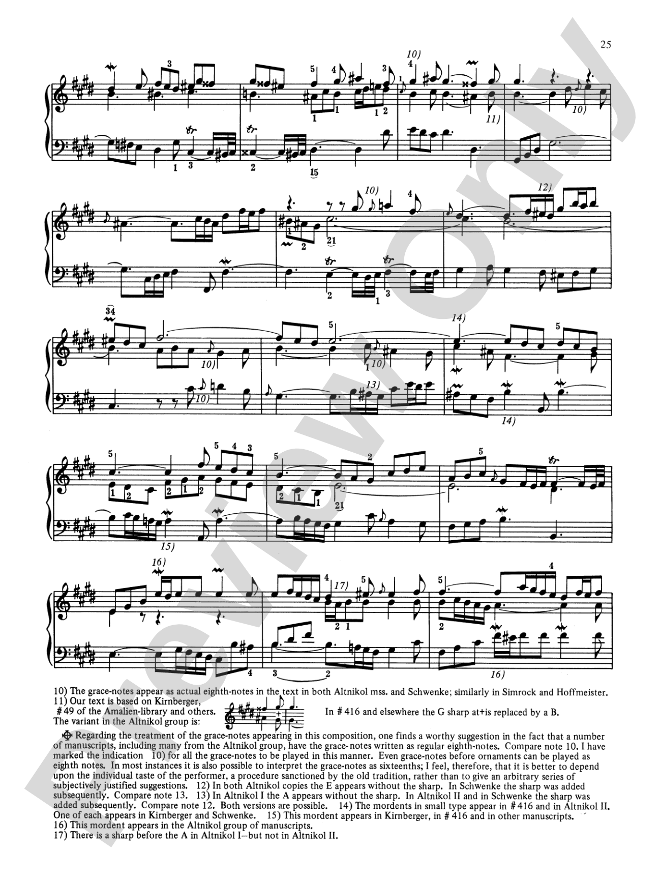 Bach: The Well-Tempered Clavier (Volume II) (Ed. Hans Bischoff)
