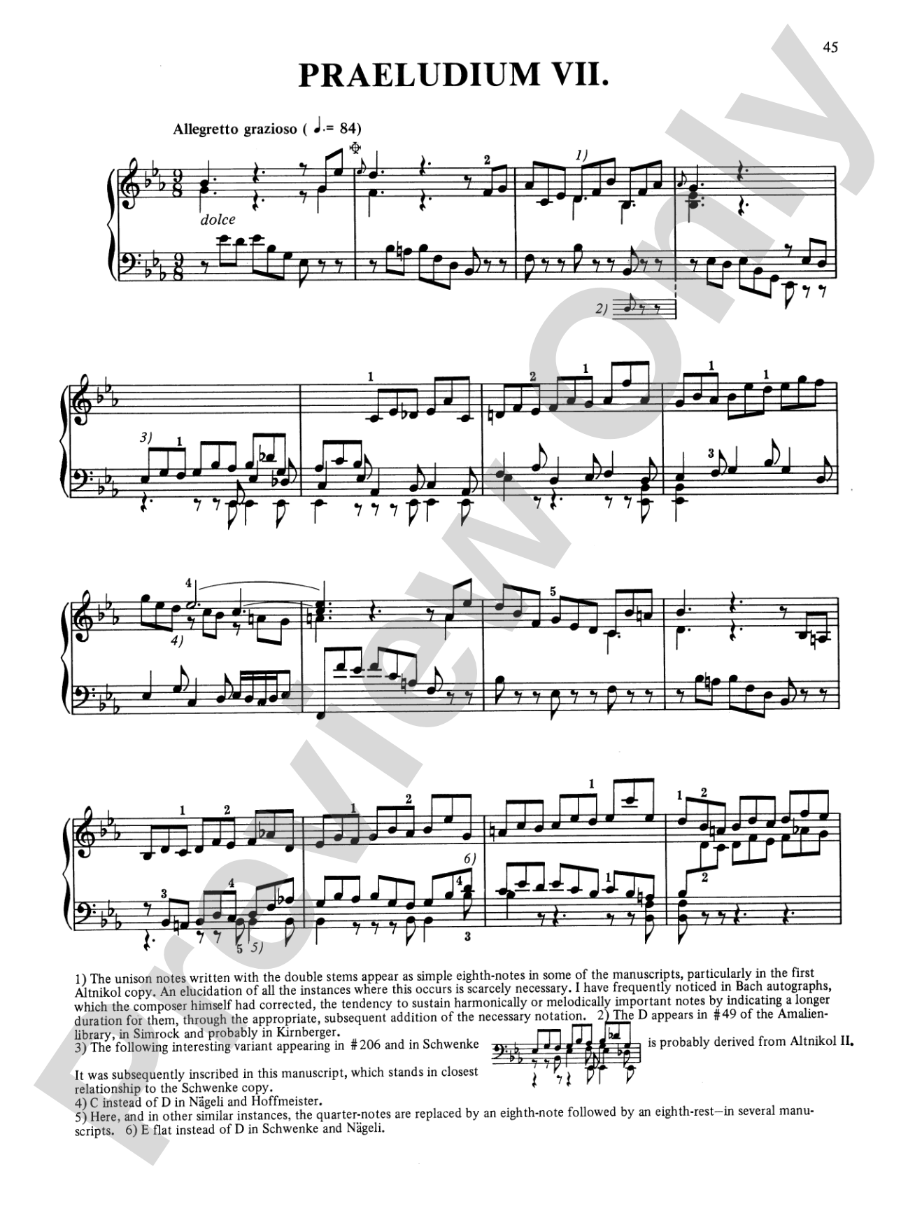 Bach: The Well-Tempered Clavier (Volume II) (Ed. Hans Bischoff)