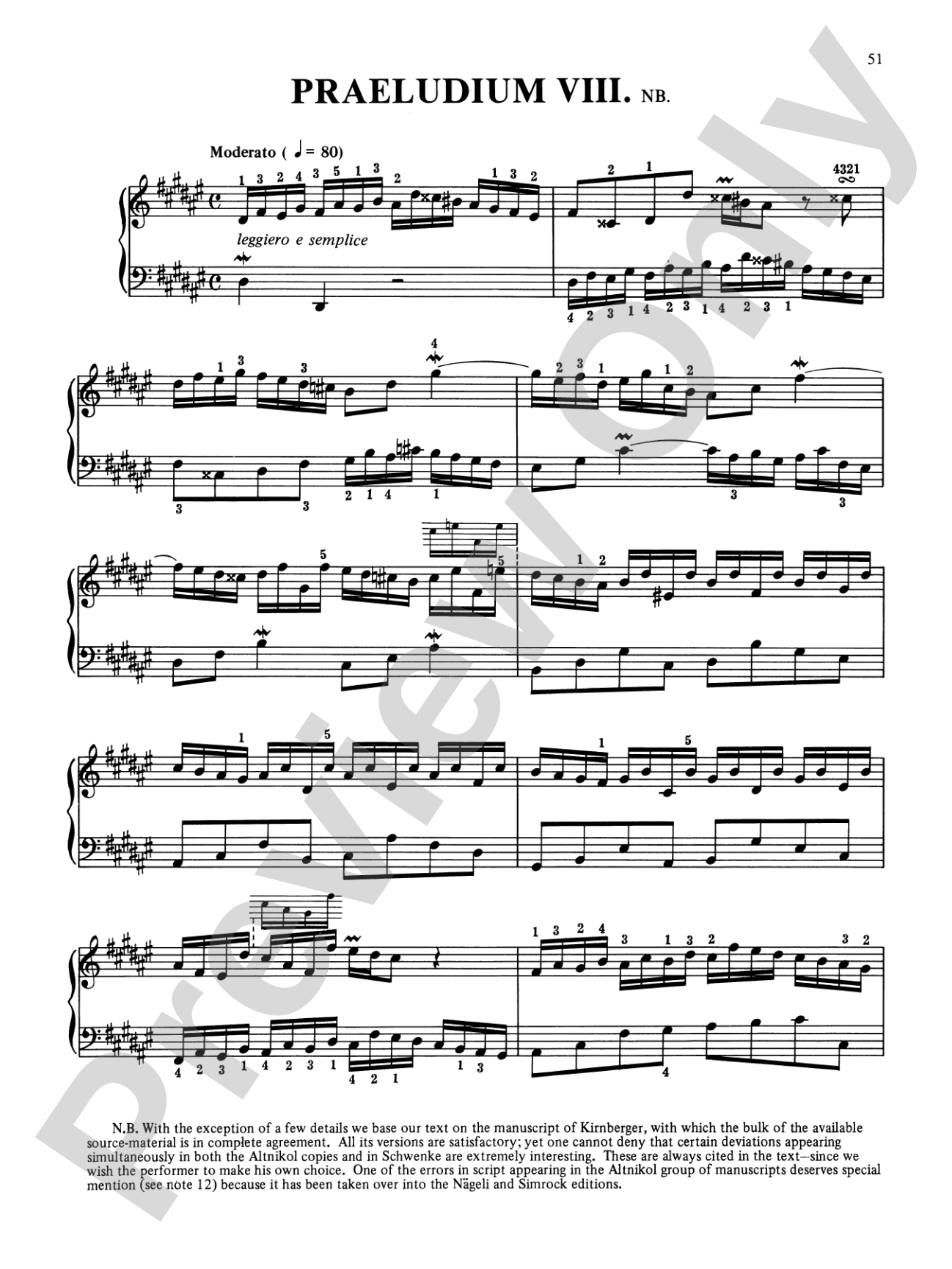 Bach: The Well-Tempered Clavier (Volume II) (Ed. Hans Bischoff)