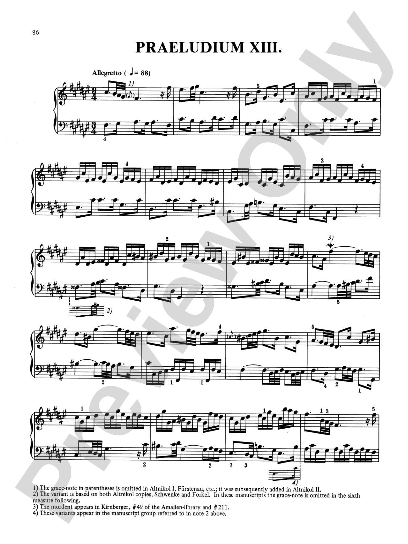 Bach: The Well-Tempered Clavier (Volume II) (Ed. Hans Bischoff)