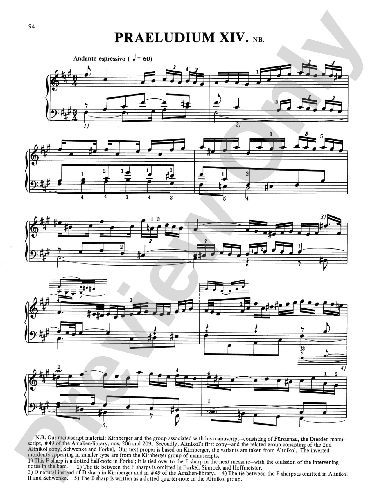 Bach: The Well-Tempered Clavier (Volume II) (Ed. Hans Bischoff)