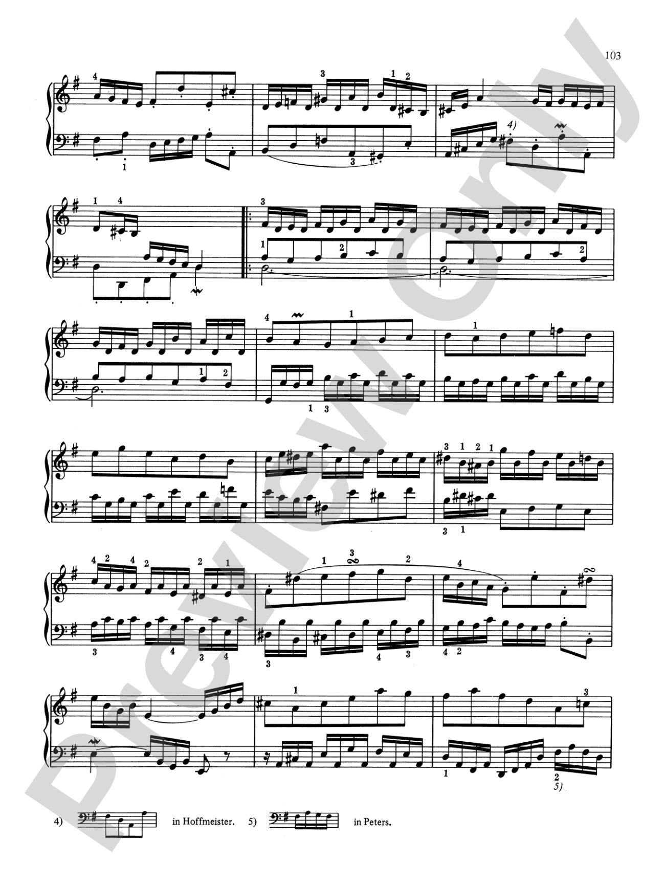 Bach: The Well-Tempered Clavier (Volume II) (Ed. Hans Bischoff)