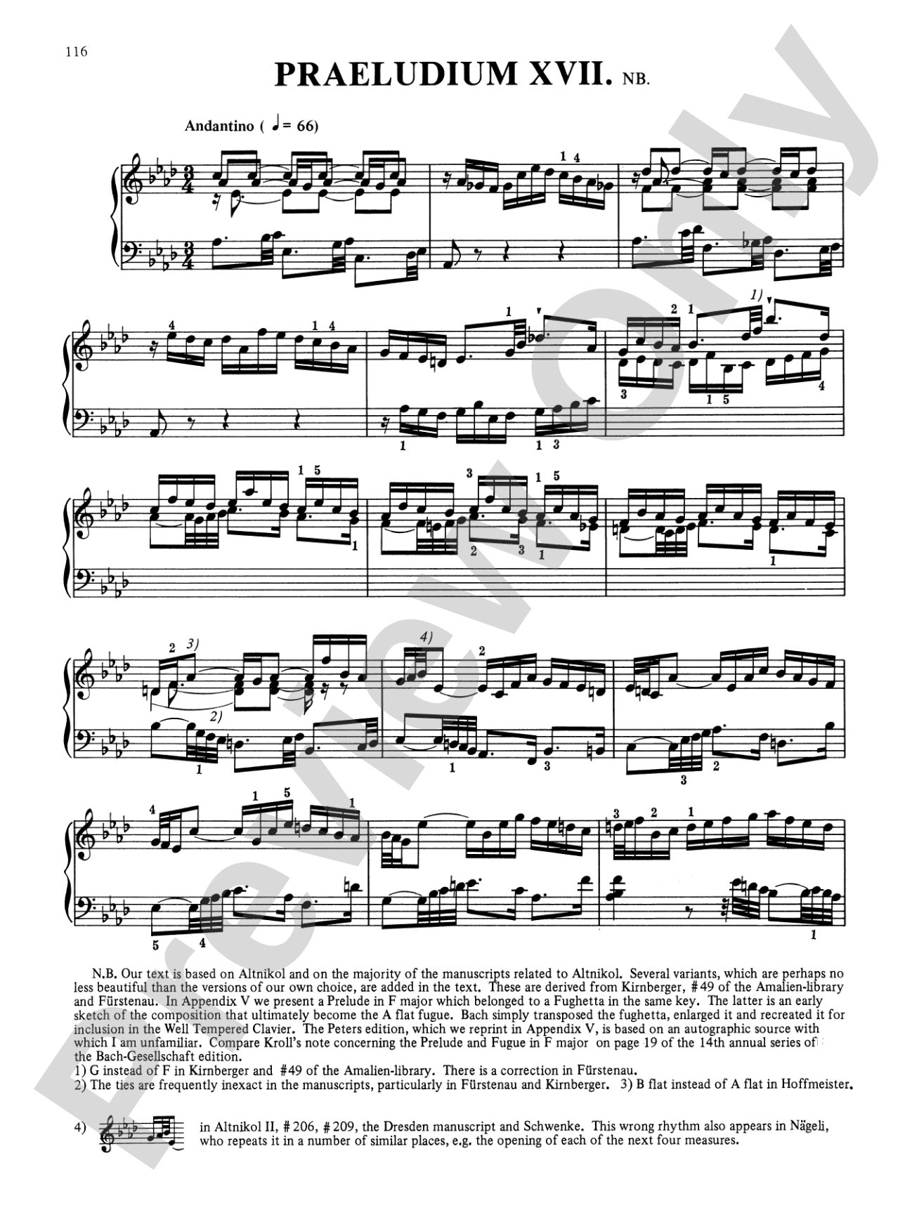 Bach: The Well-Tempered Clavier (Volume II) (Ed. Hans Bischoff)