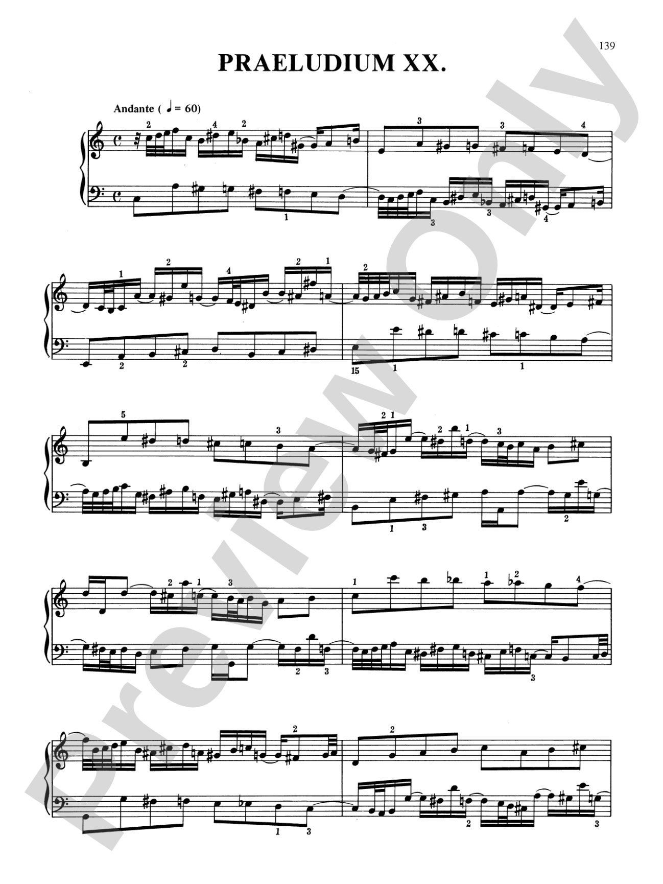 Bach: The Well-Tempered Clavier (Volume II) (Ed. Hans Bischoff)