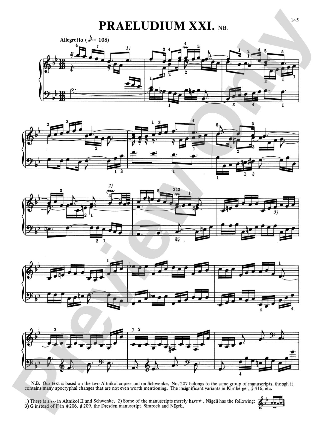 Bach: The Well-Tempered Clavier (Volume II) (Ed. Hans Bischoff)