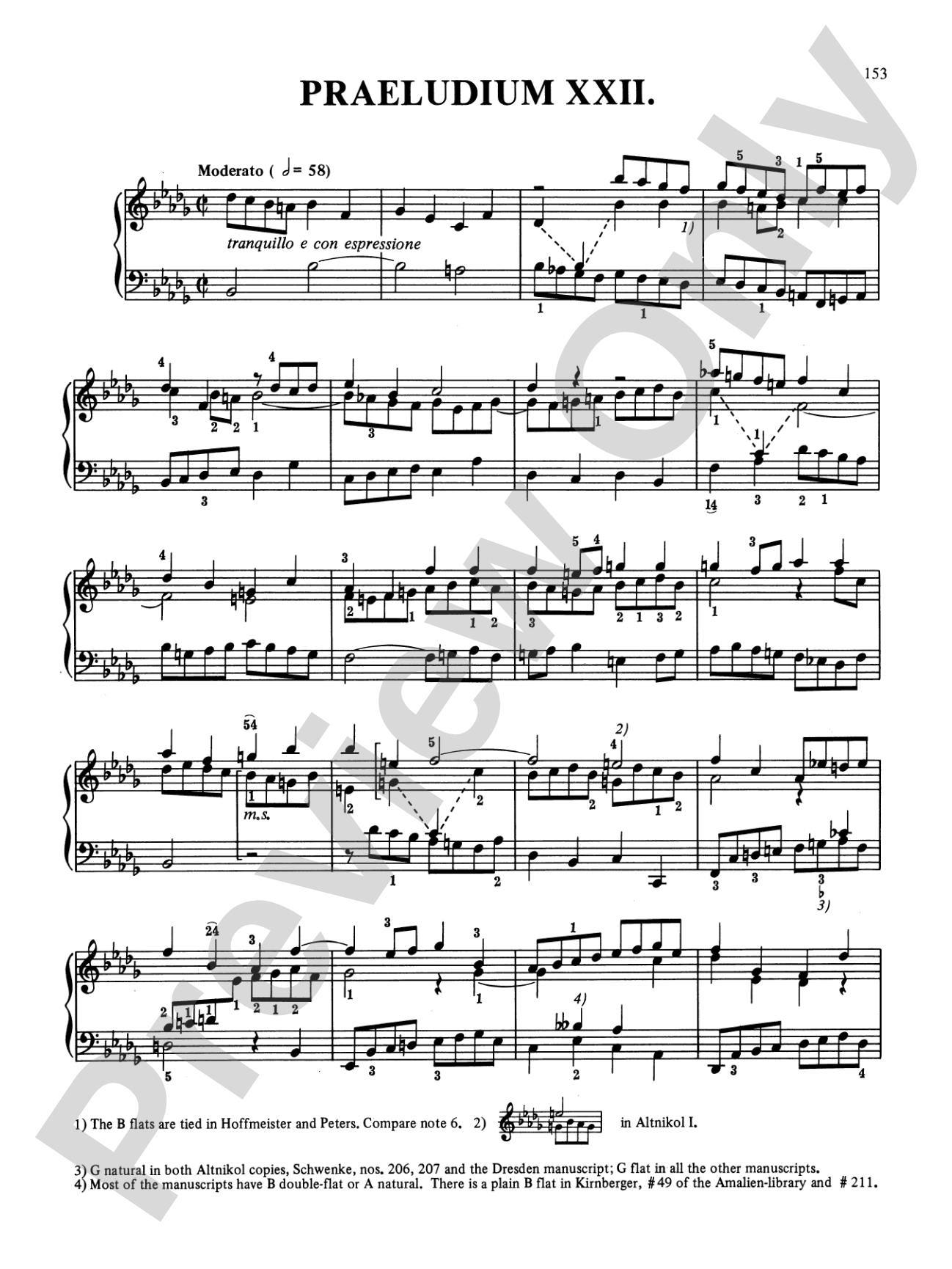 Bach: The Well-Tempered Clavier (Volume II) (Ed. Hans Bischoff)