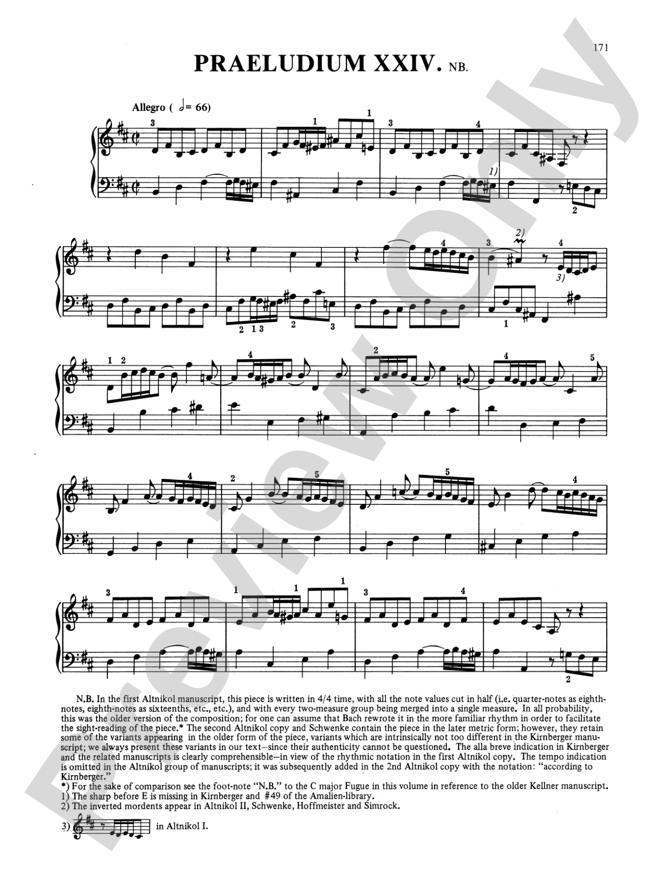 Bach: The Well-Tempered Clavier (Volume II) (Ed. Hans Bischoff)