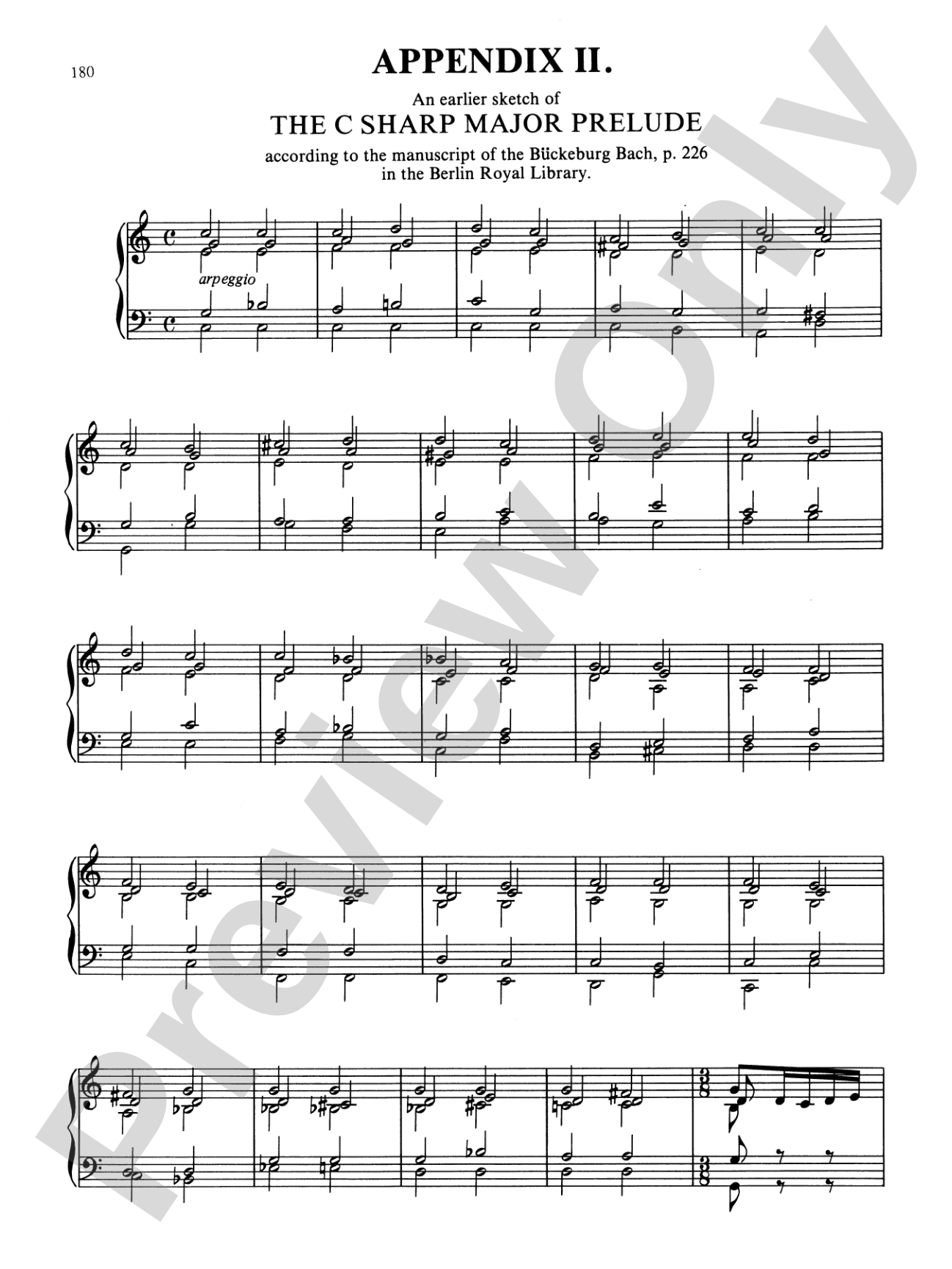 Bach: The Well-Tempered Clavier (Volume II) (Ed. Hans Bischoff)