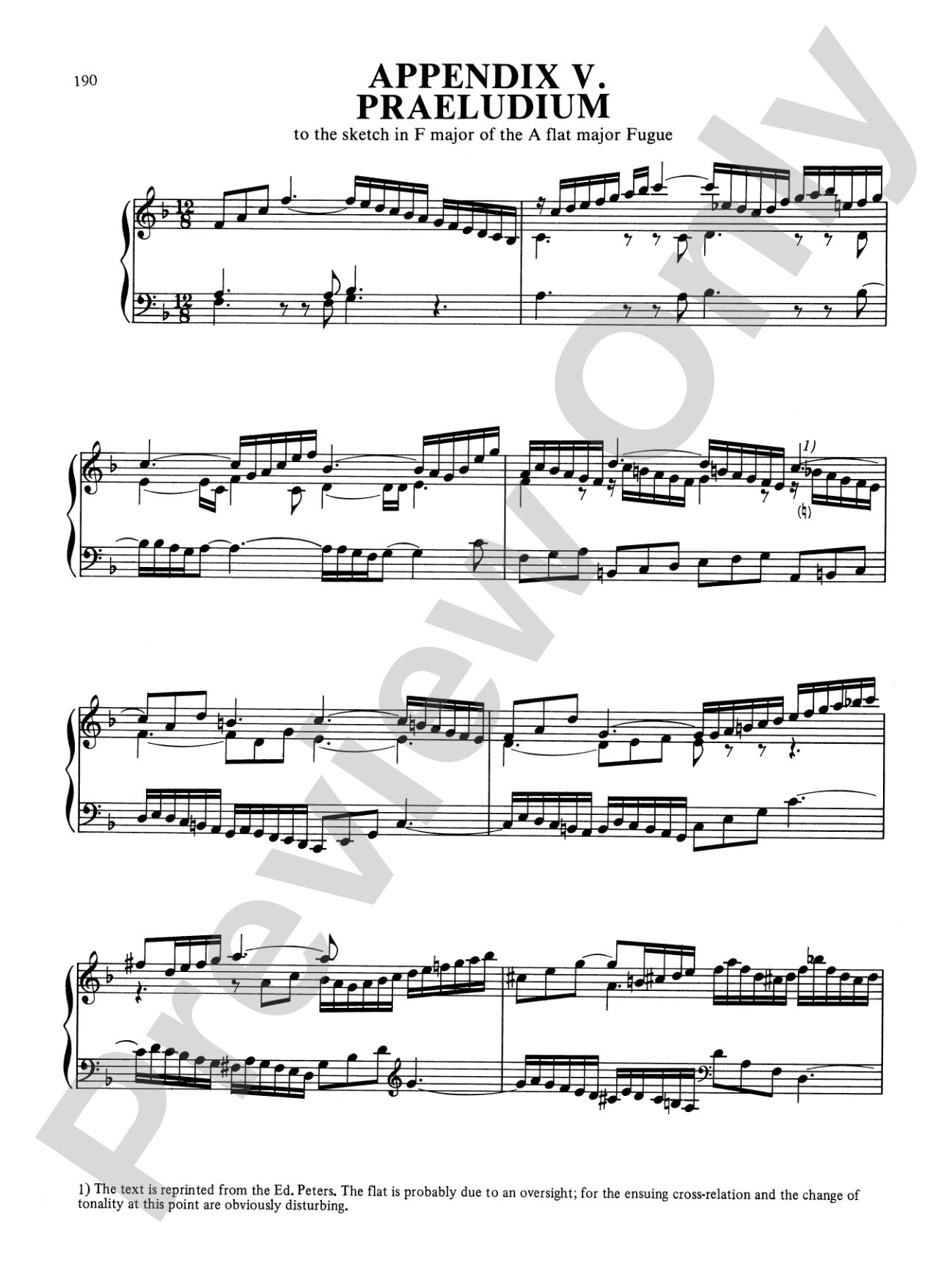 Bach: The Well-Tempered Clavier (Volume II) (Ed. Hans Bischoff)