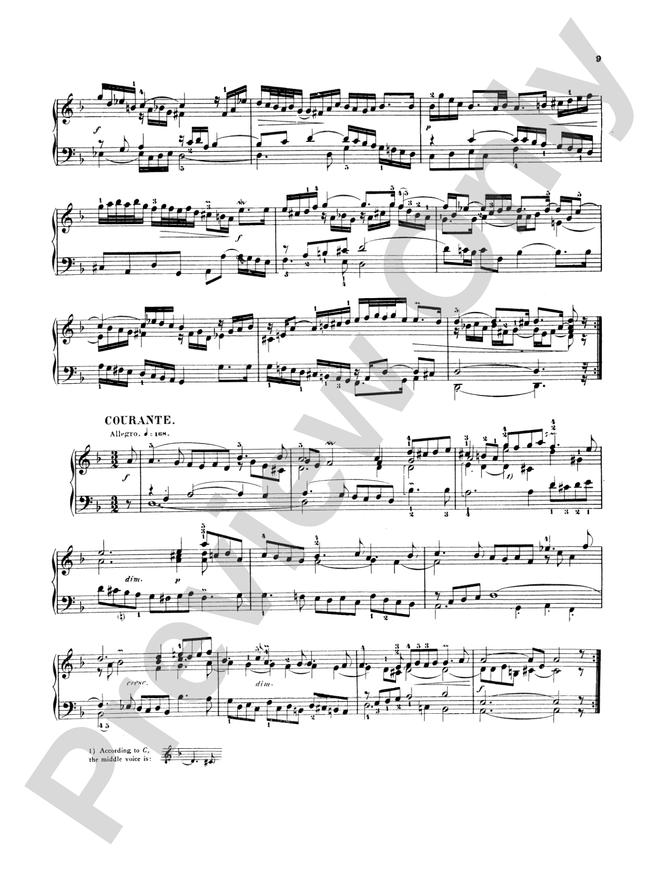 Bach: Six French Suites (Ed. Hans Bischoff): Piano Book