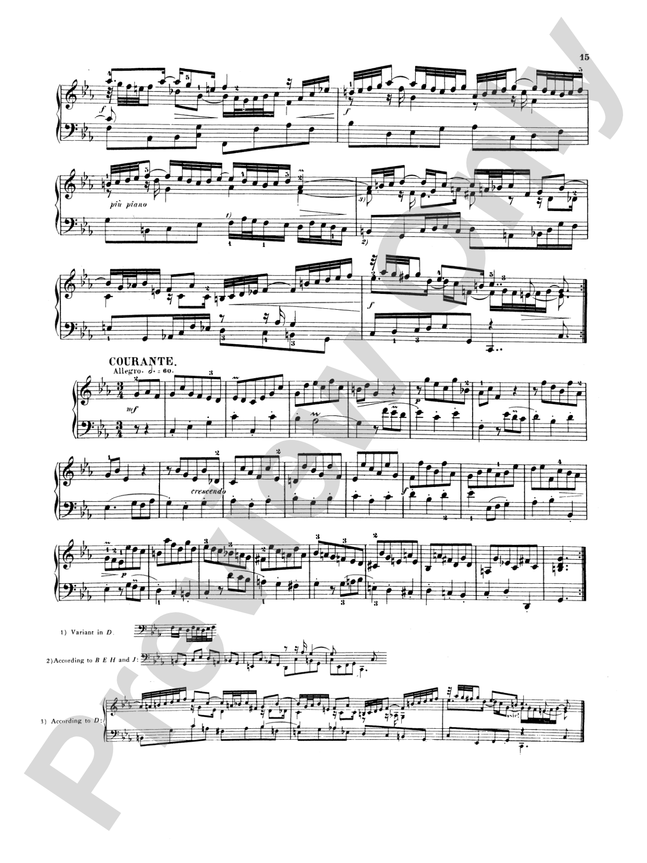 Bach: Six French Suites (Ed. Hans Bischoff)