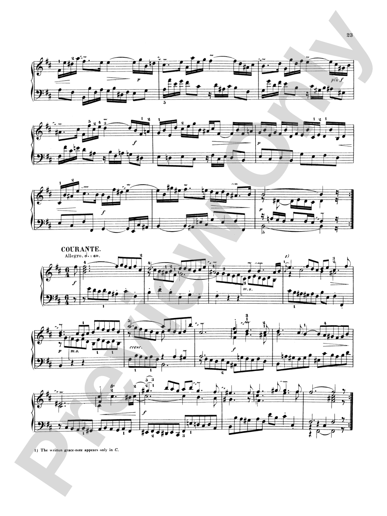 Bach: Six French Suites (Ed. Hans Bischoff)