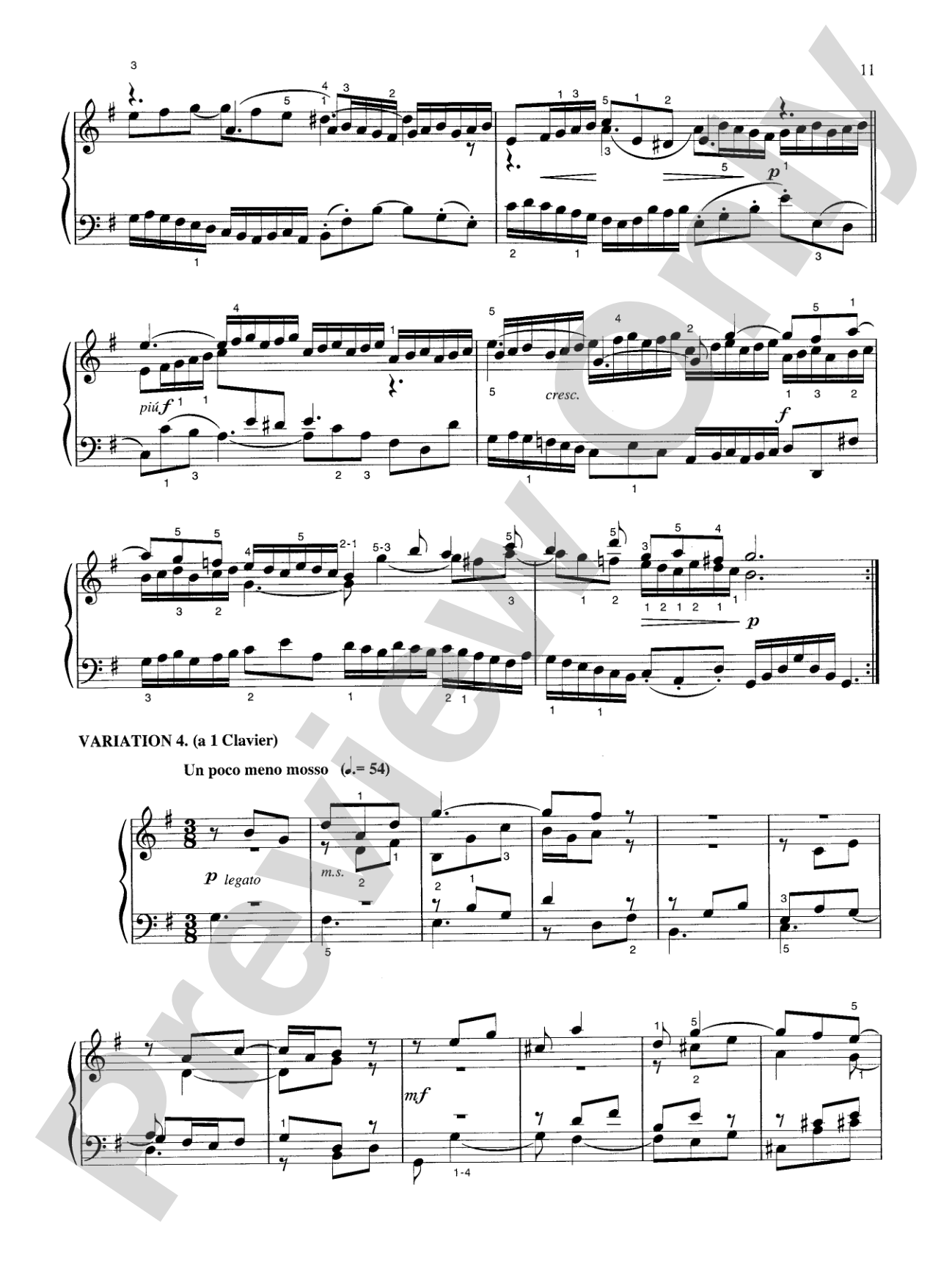 Bach: Goldberg Variations