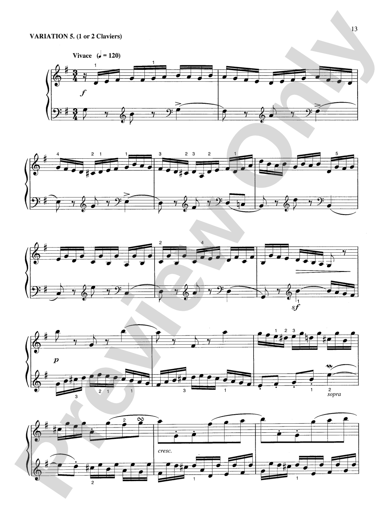 Bach: Goldberg Variations