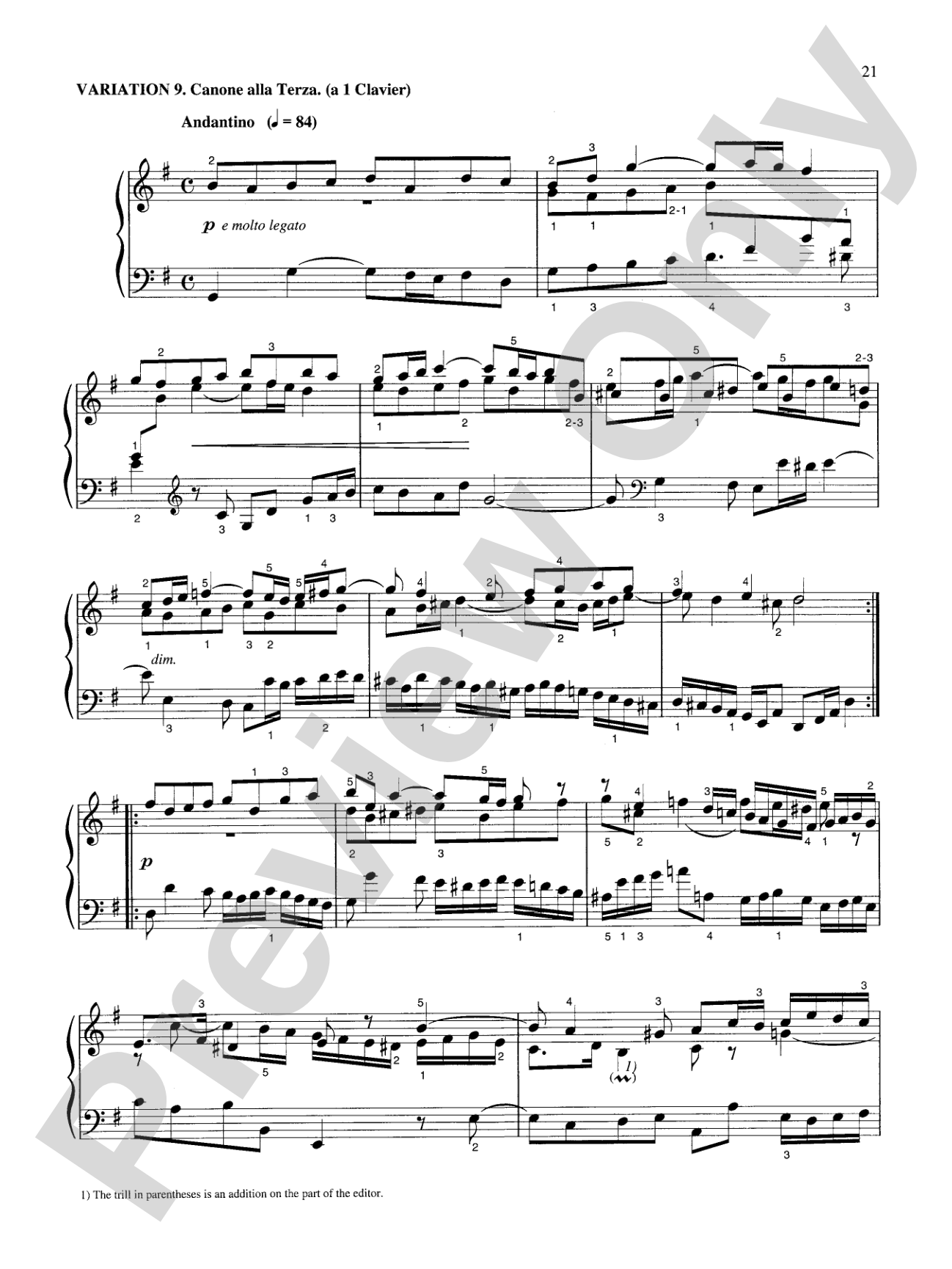 Bach: Goldberg Variations