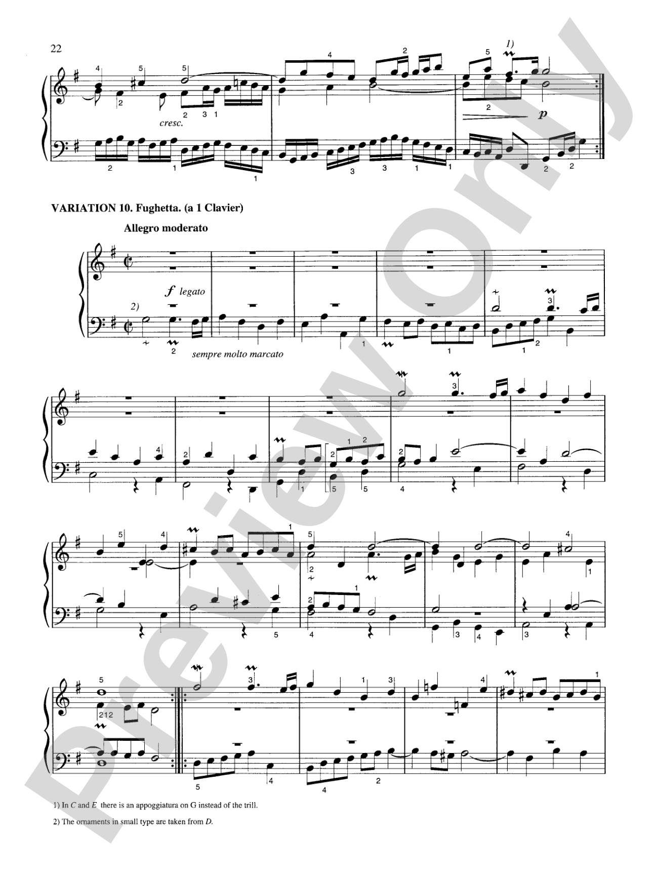 Bach: Goldberg Variations