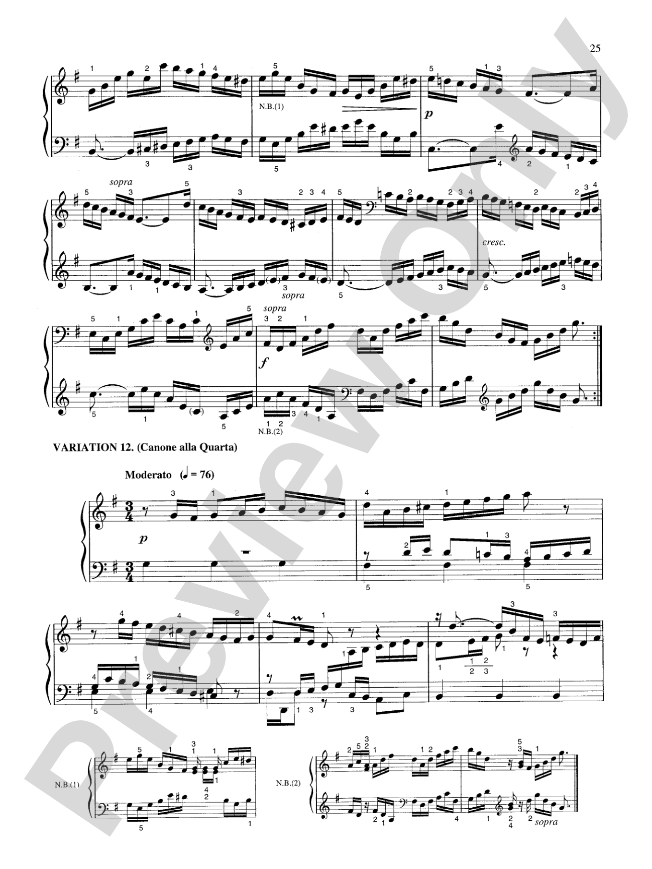 Bach: Goldberg Variations