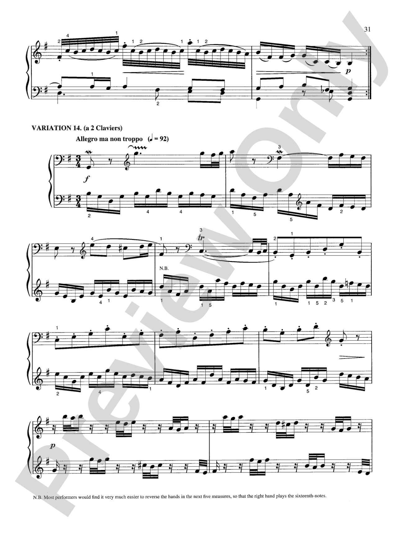 Bach: Goldberg Variations