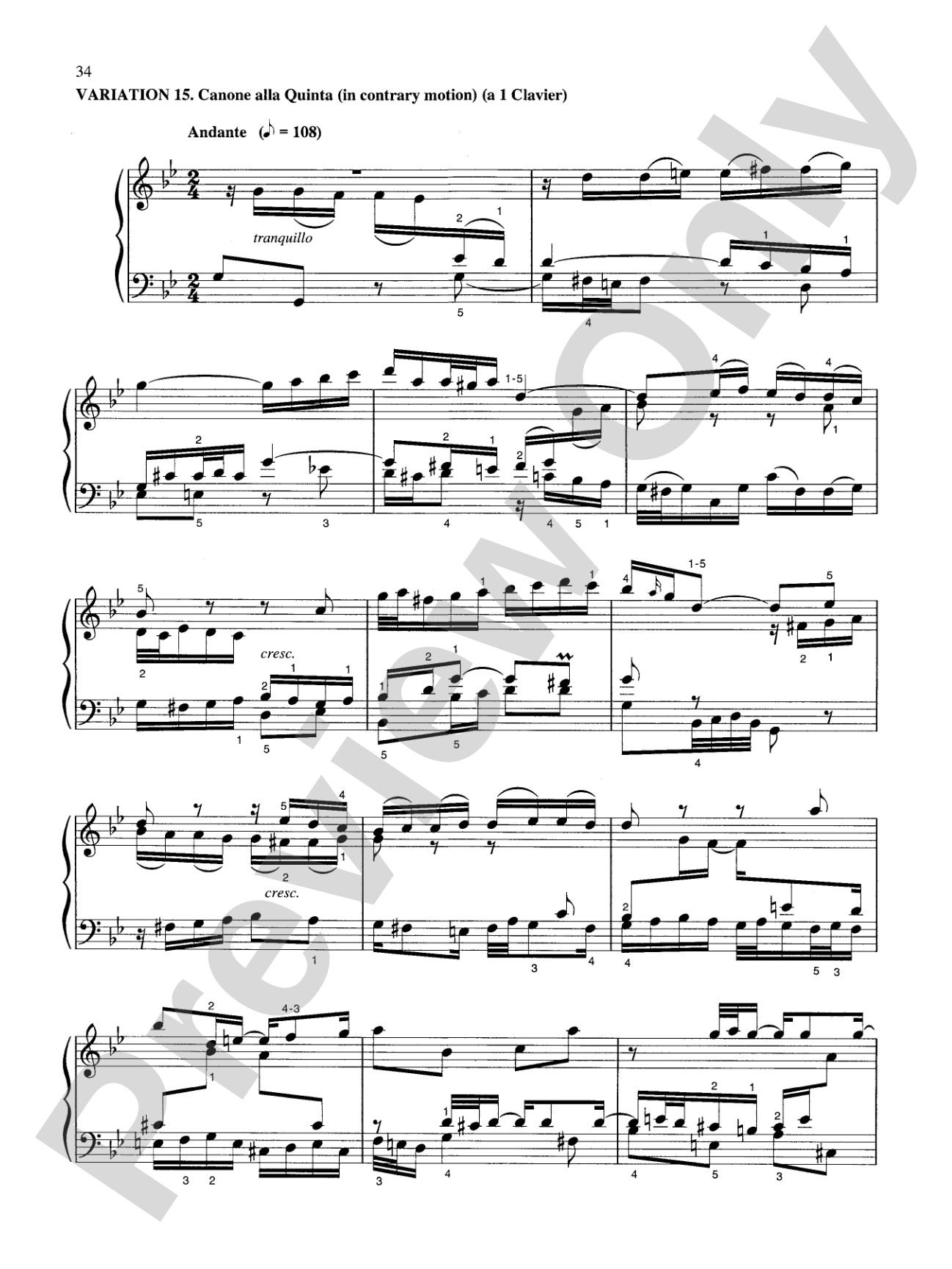 Bach: Goldberg Variations