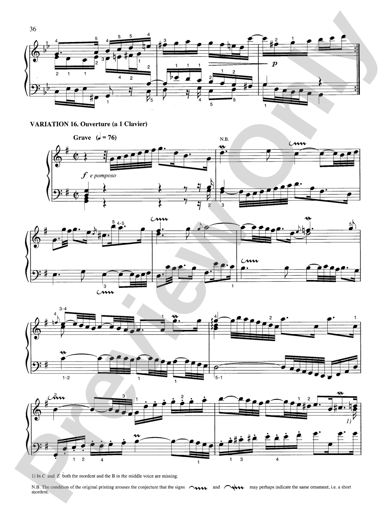 Bach: Goldberg Variations