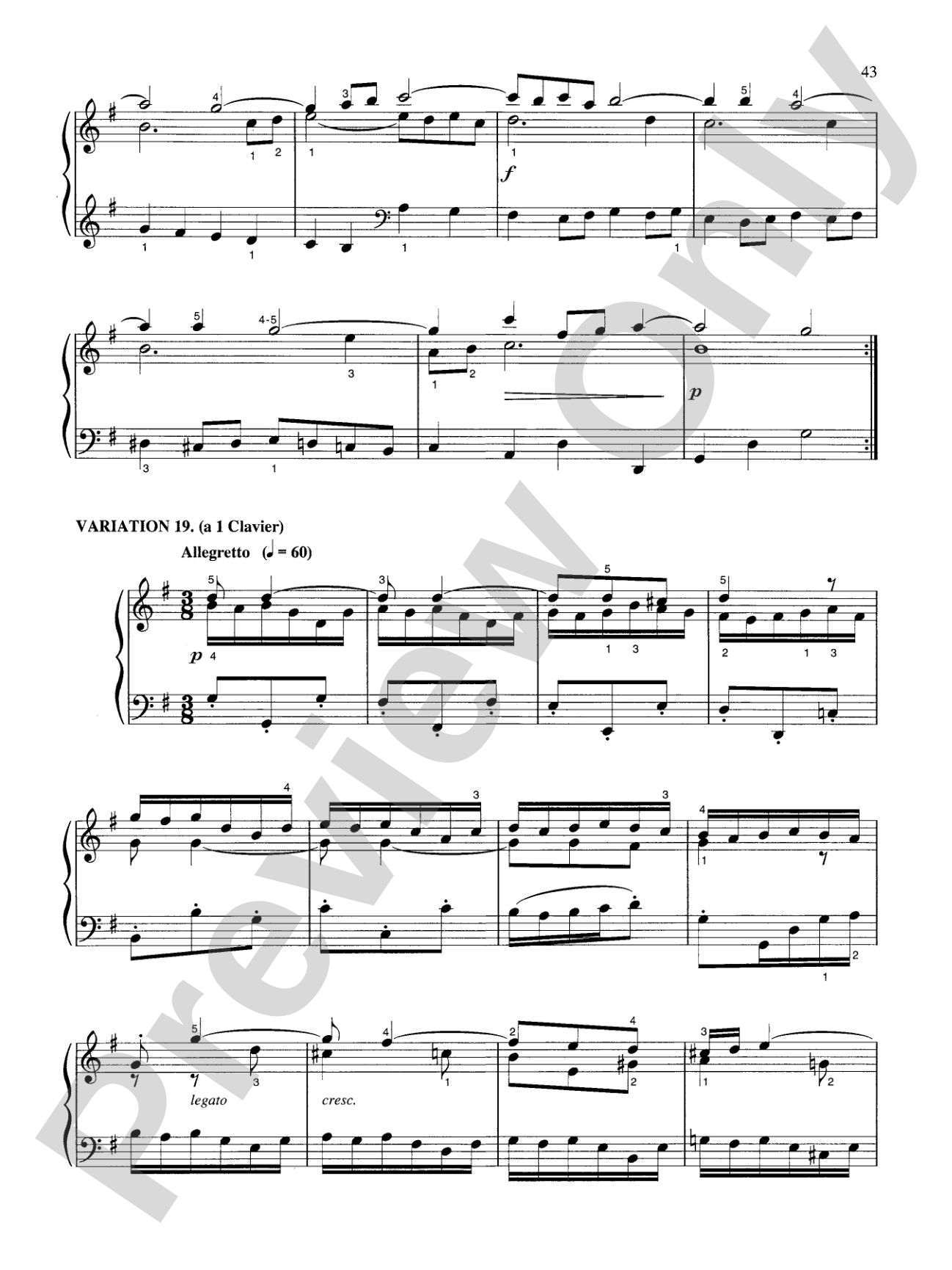 Bach: Goldberg Variations