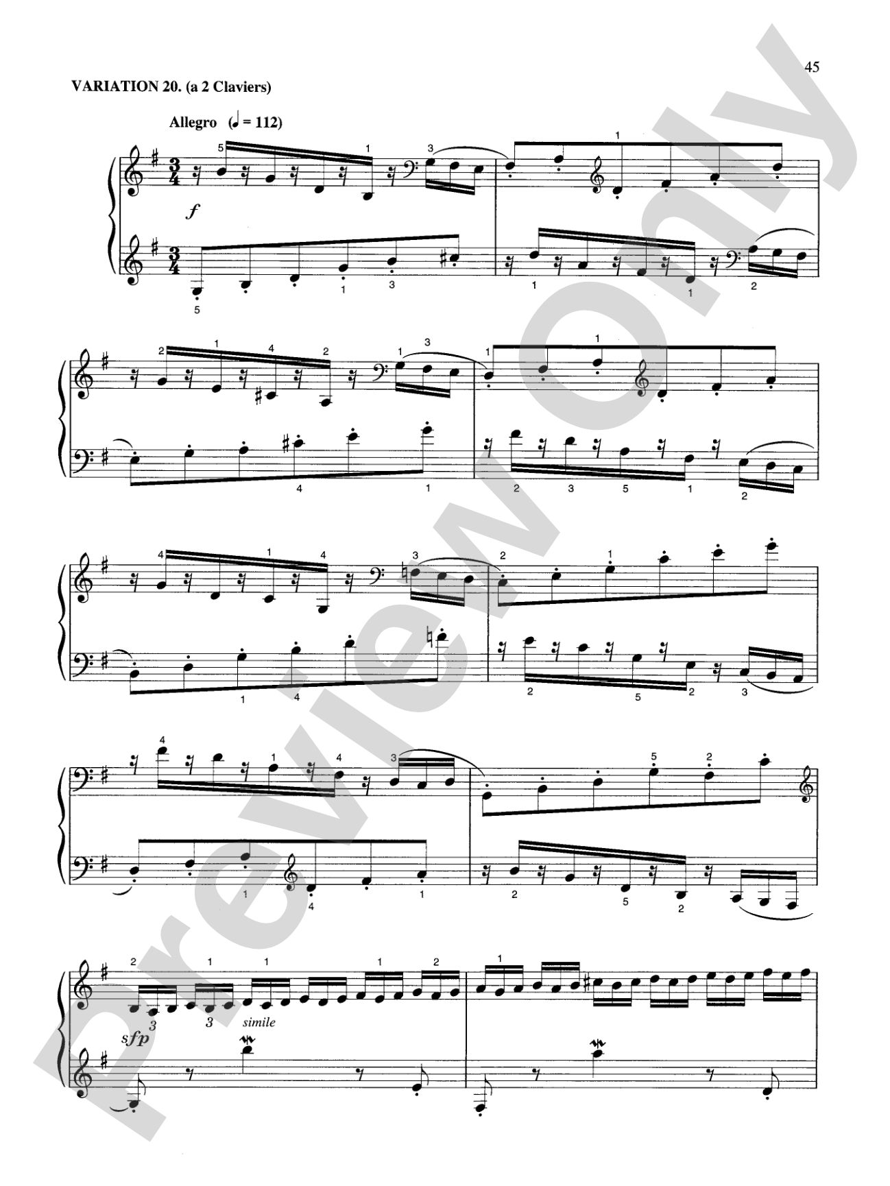 Bach: Goldberg Variations